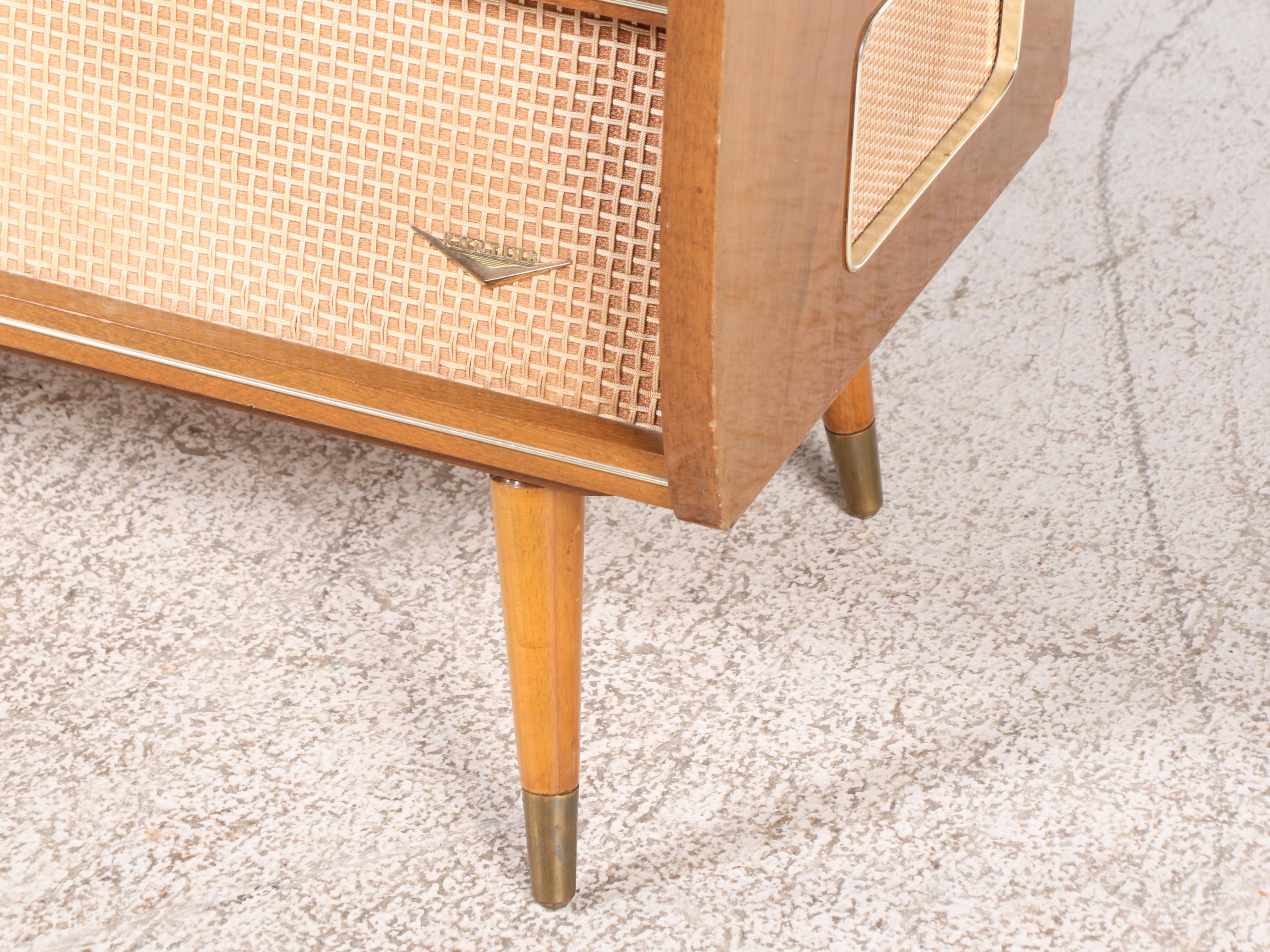 Körting for Delmonico Model 1091 Bar and Stereo Cabinet, Mid-20th Century