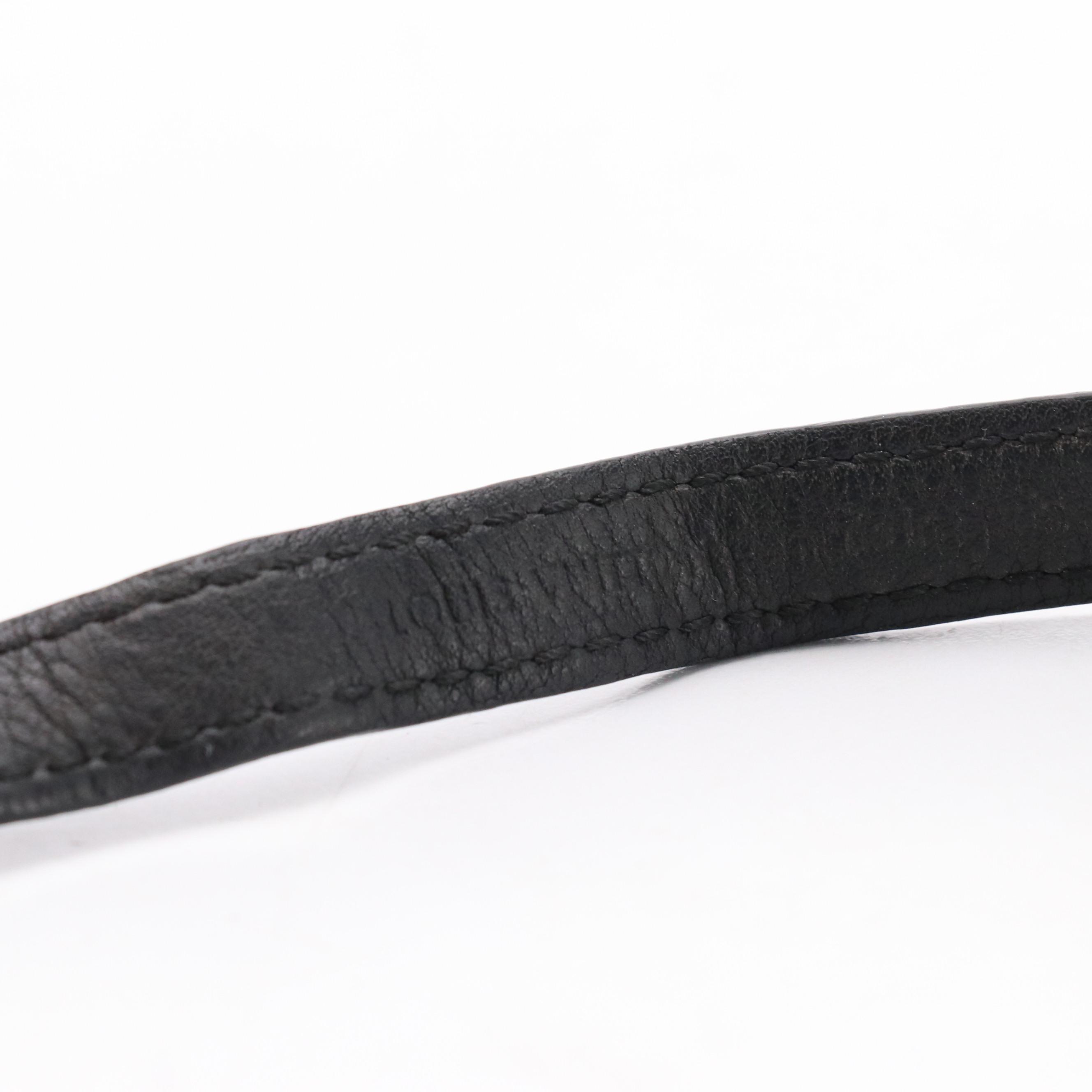 Louis Vuitton "Sign It" Bracelet in Damier Graphite Coated Canvas