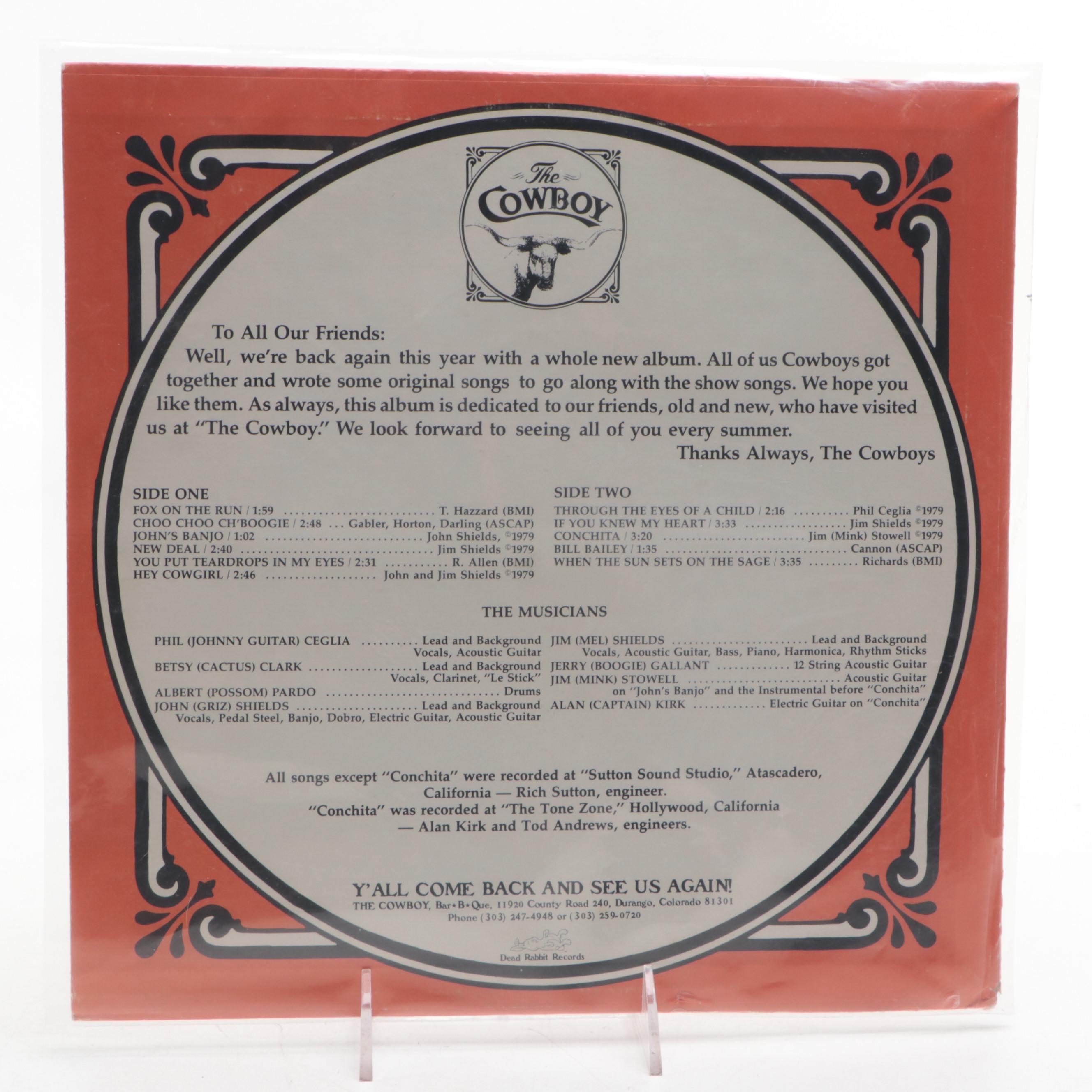 The Cowboy "Album 2" Signed 12" Vinyl Record