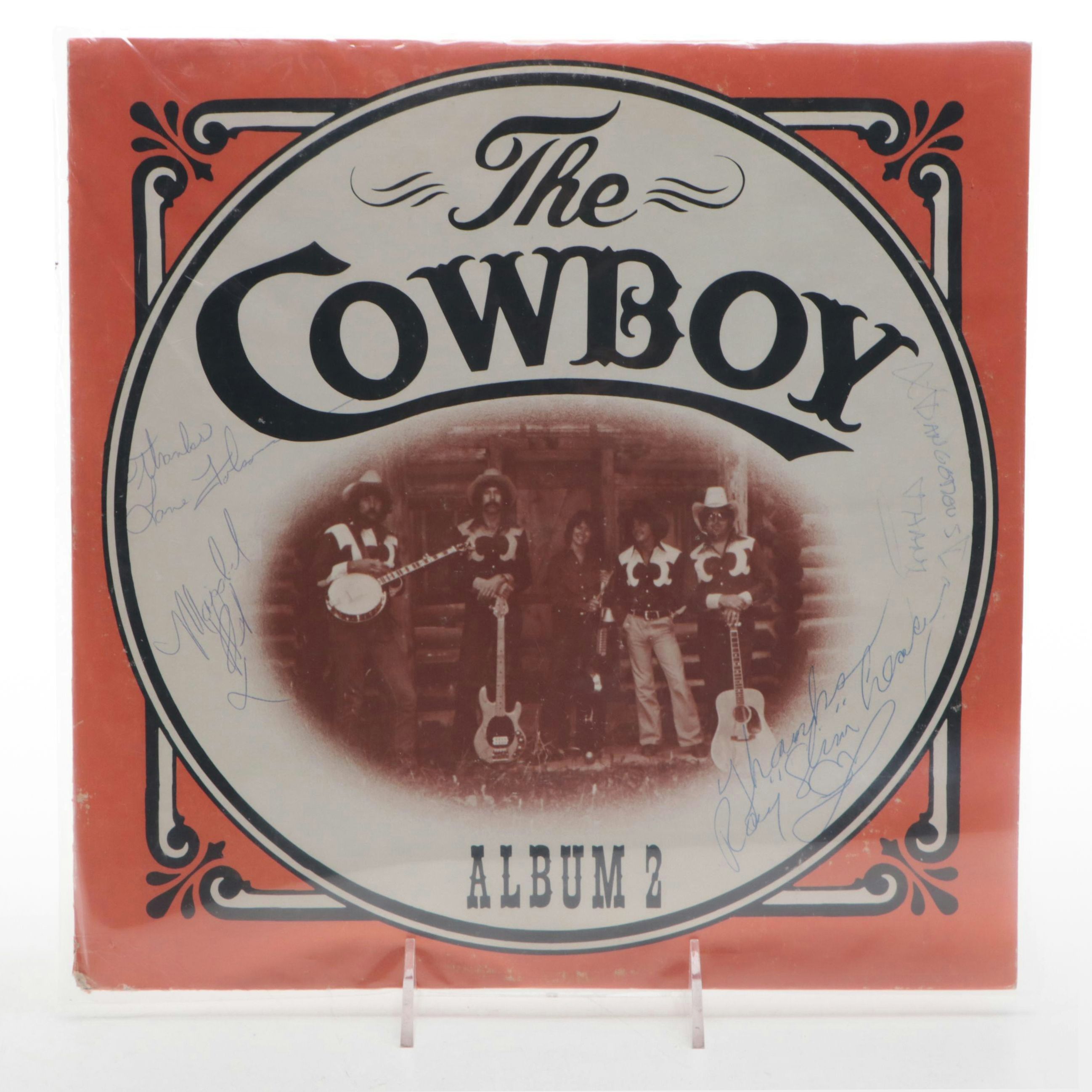 The Cowboy "Album 2" Signed 12" Vinyl Record