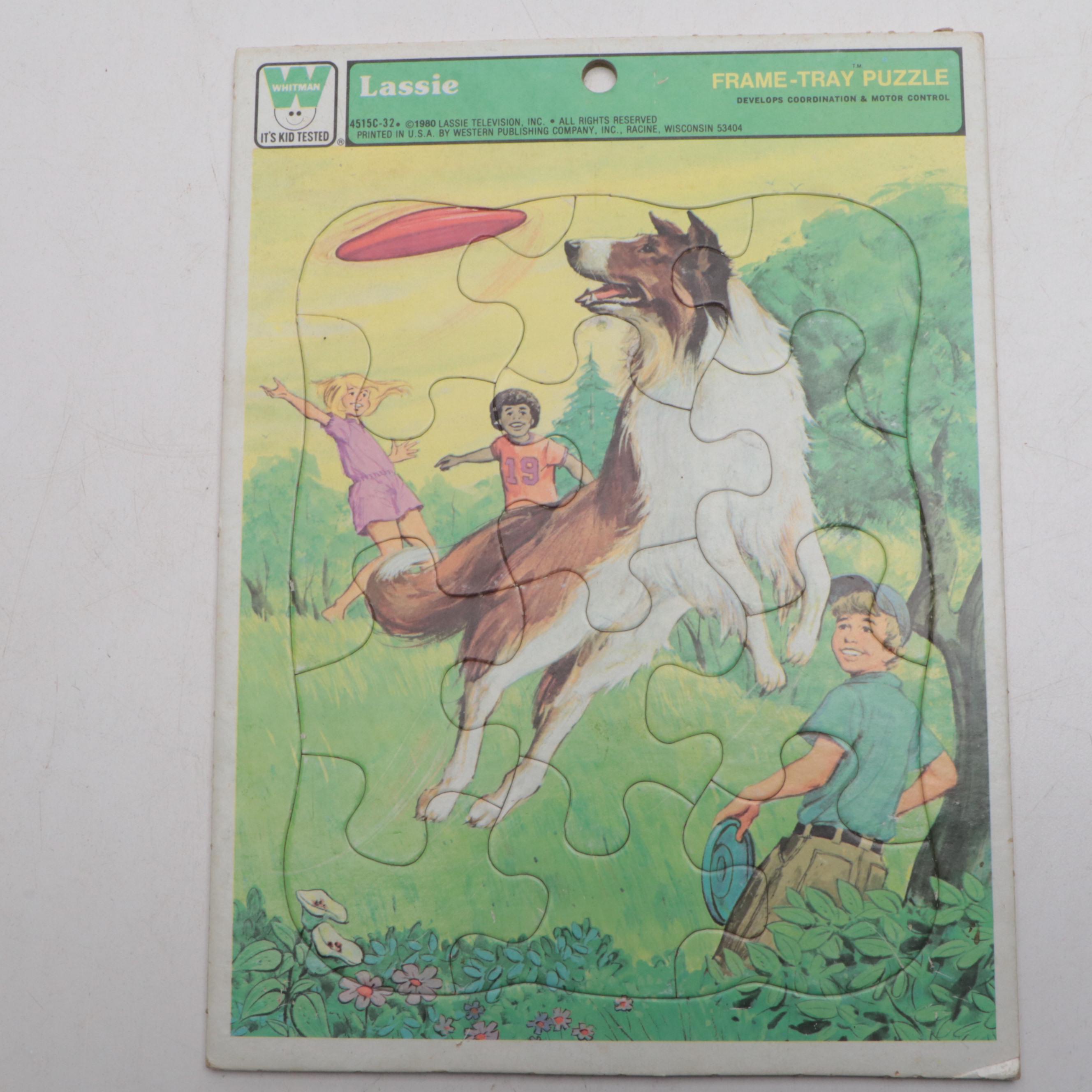 Particle Board, Wood and Other Puzzles with "The Mood of America" Book