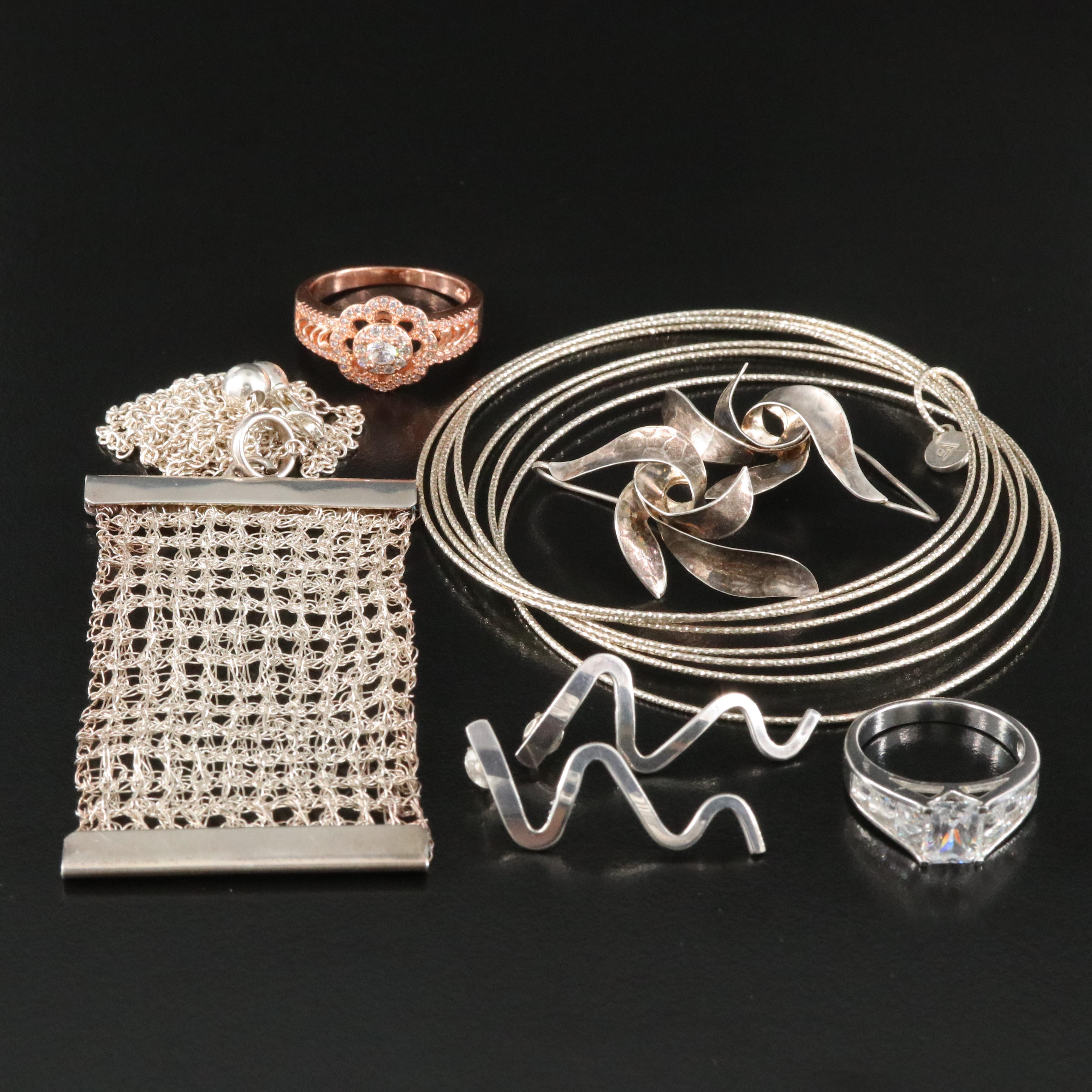 Sterling Jewelry Including CZ