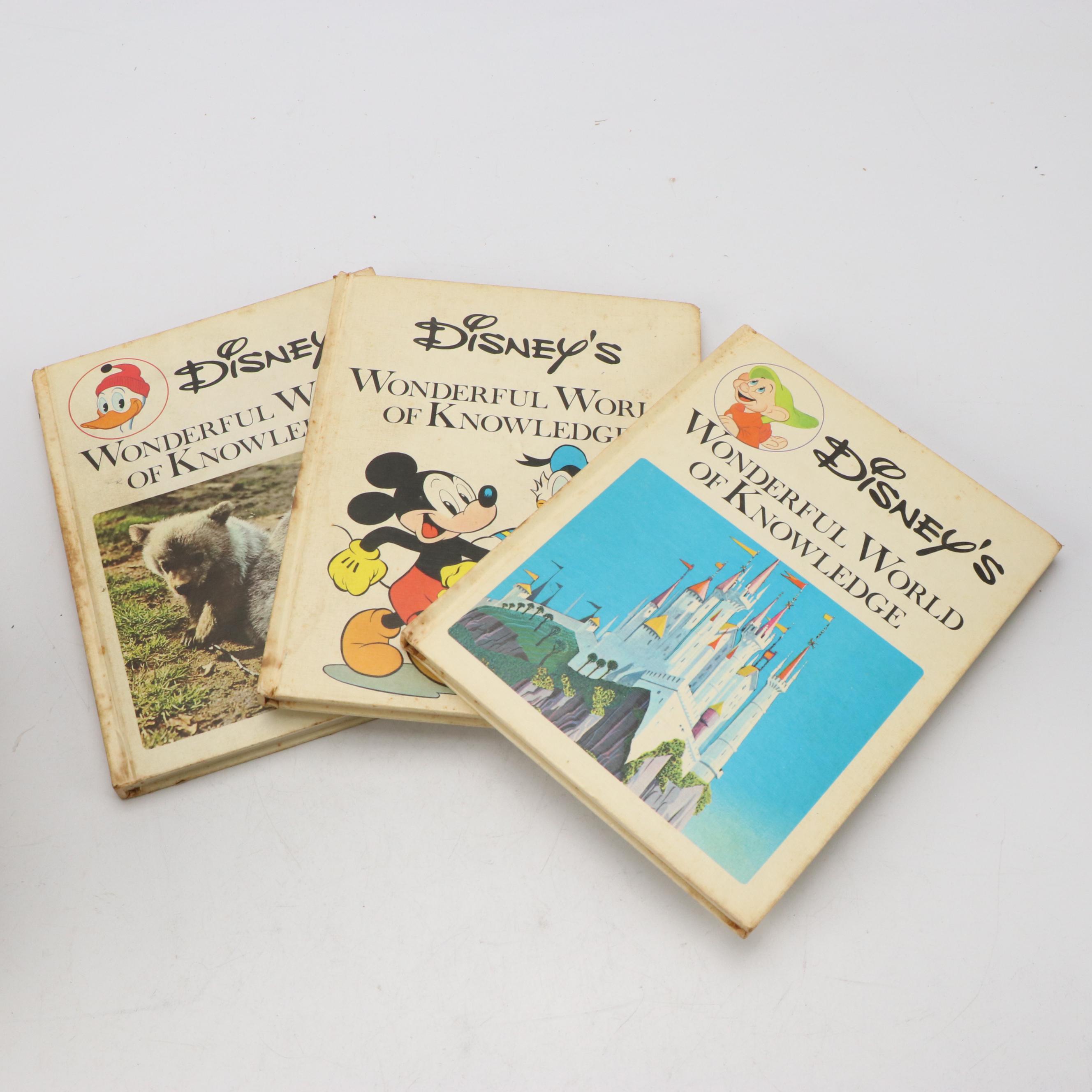 "Disney's Wonderful World of Knowledge" Partial Set, Mid/Late 20th Century