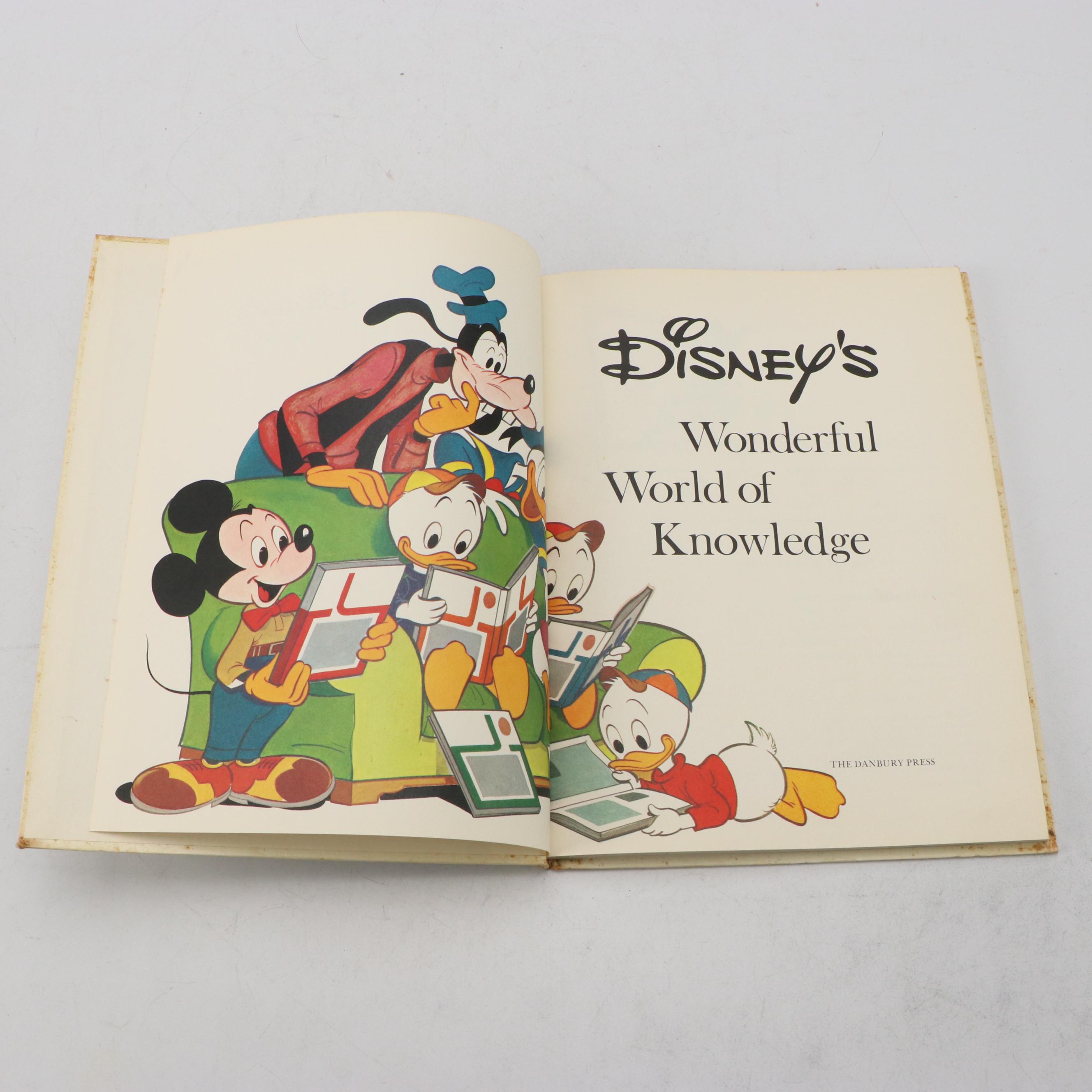 "Disney's Wonderful World of Knowledge" Partial Set, Mid/Late 20th Century