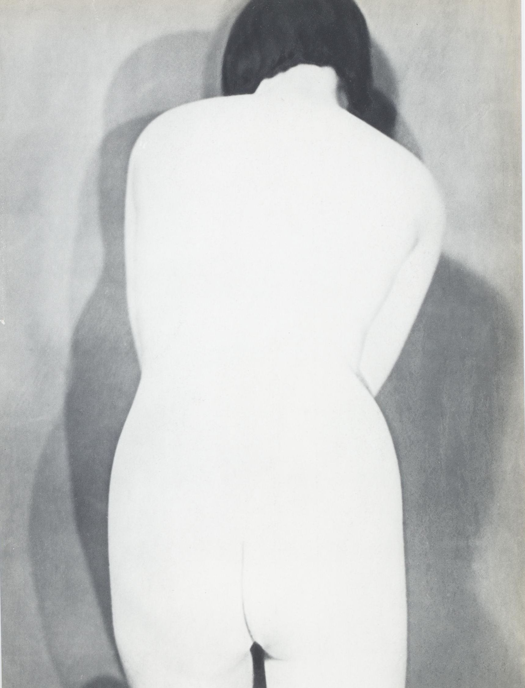 Man Ray Photogravure of Female Nude With Turned Back, 1934