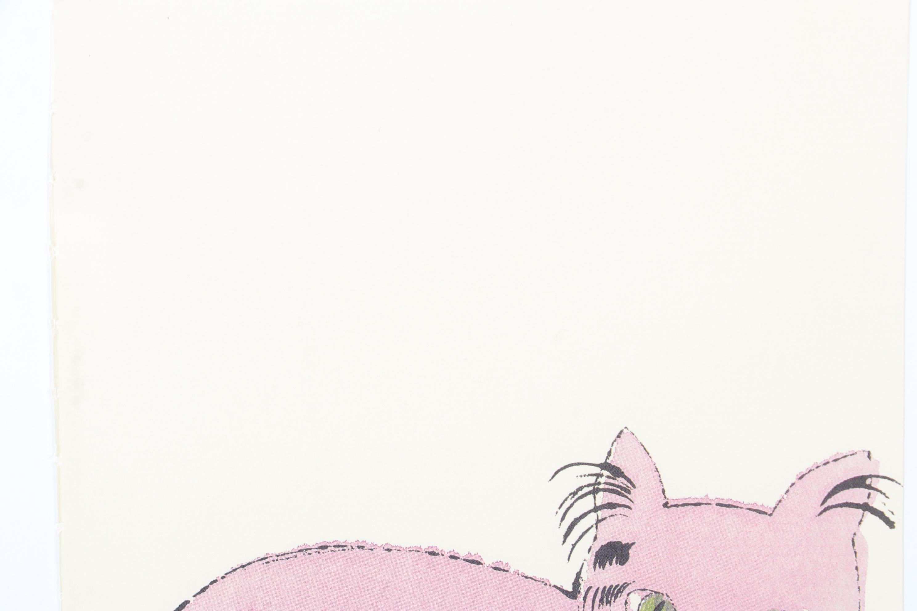 Offset Lithograph After Andy Warhol From "25 Cats Name Sam and One Blue Pussy"