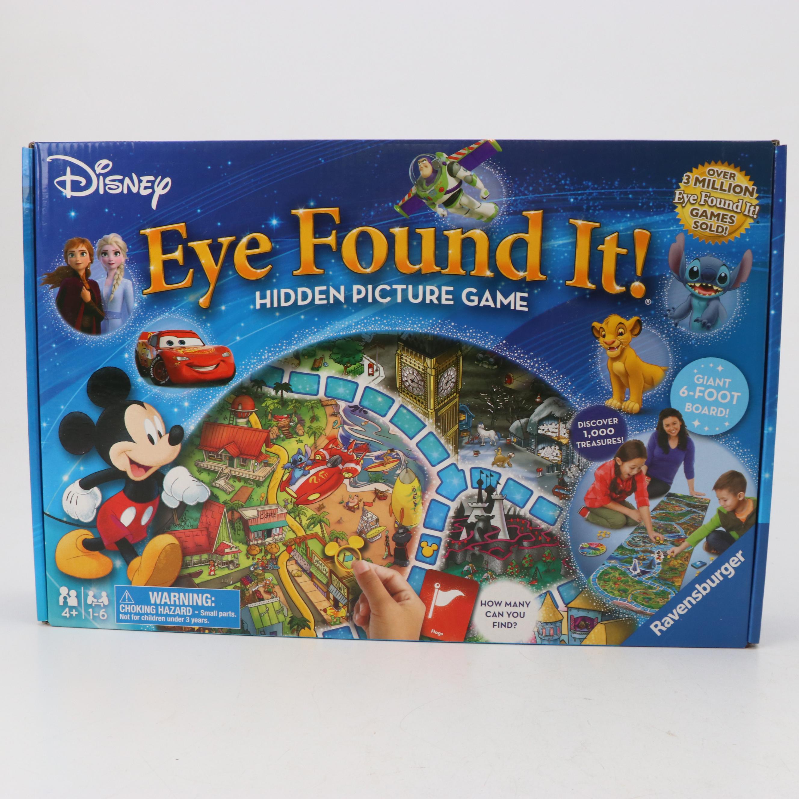 Disney "Eye Found It!" Hidden Picture Game with Panoramas 750-Piece Puzzles