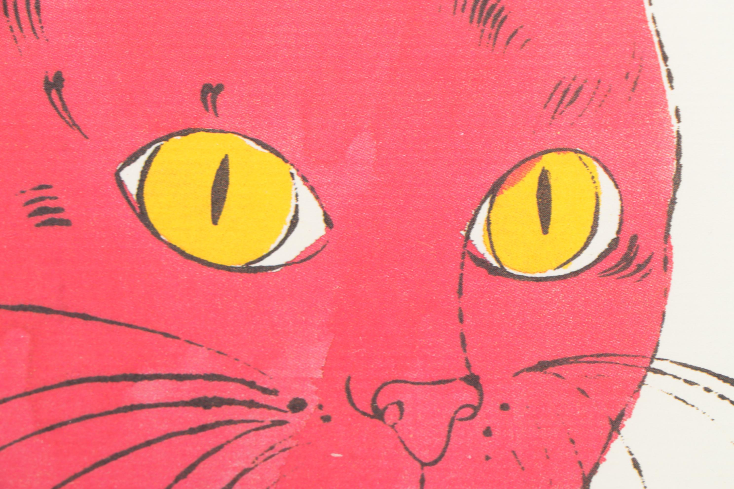 Offset Lithograph After Andy Warhol From "25 Cats Name Sam and One Blue Pussy"