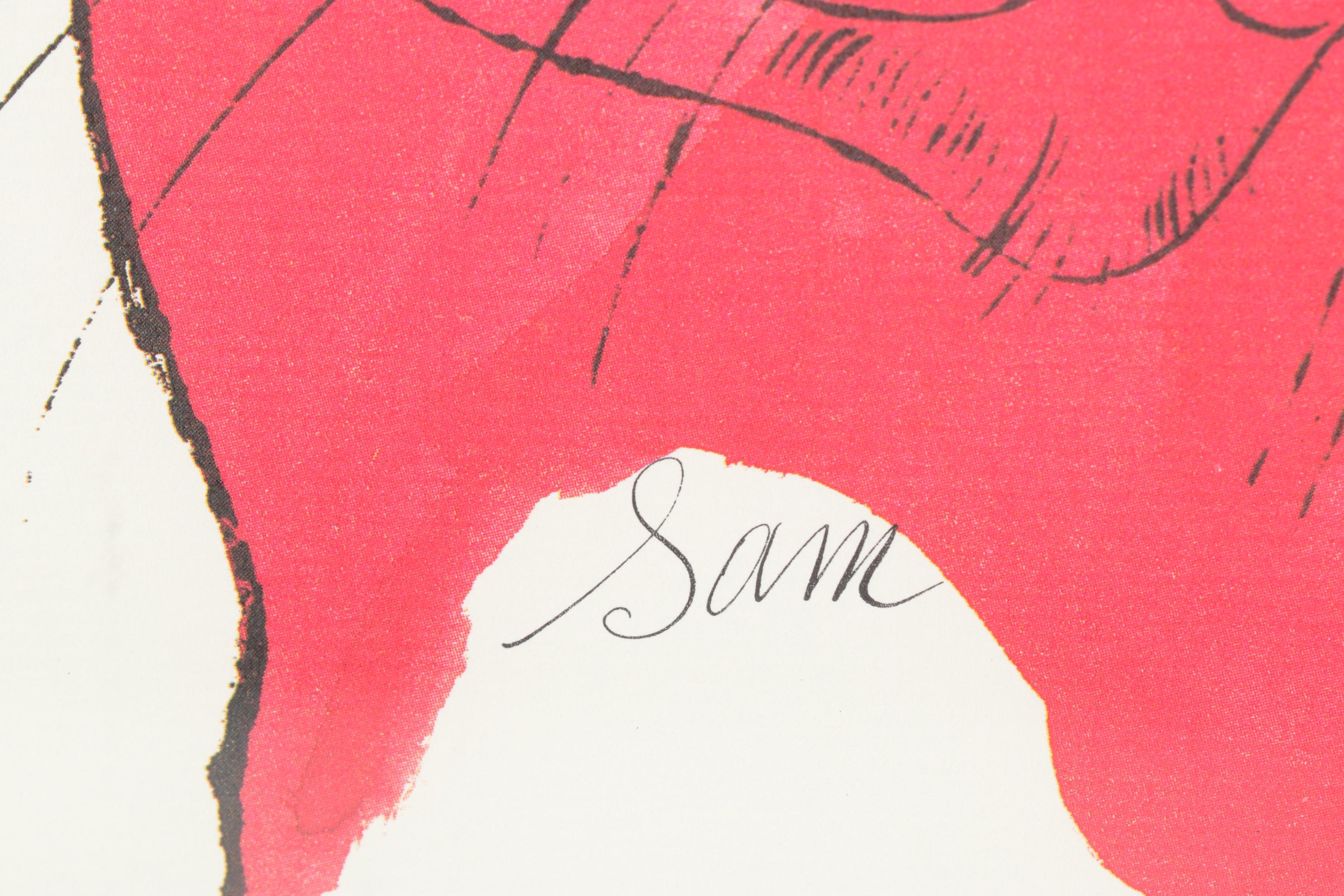 Offset Lithograph After Andy Warhol From "25 Cats Name Sam and One Blue Pussy"