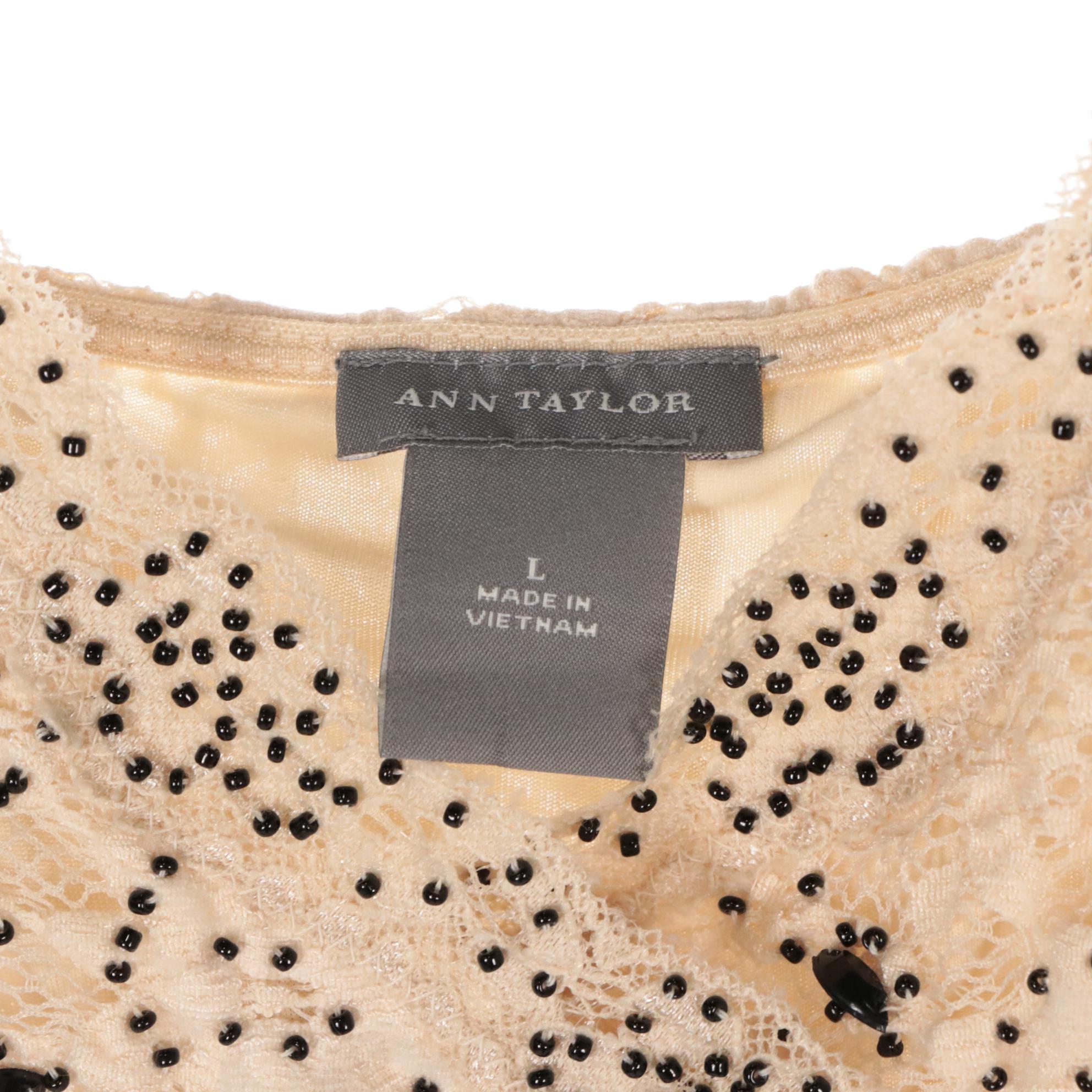 Lauren Ralph Lauren Wool Pantsuit, Ann Taylor & Appraisal Sleeveless Blouses