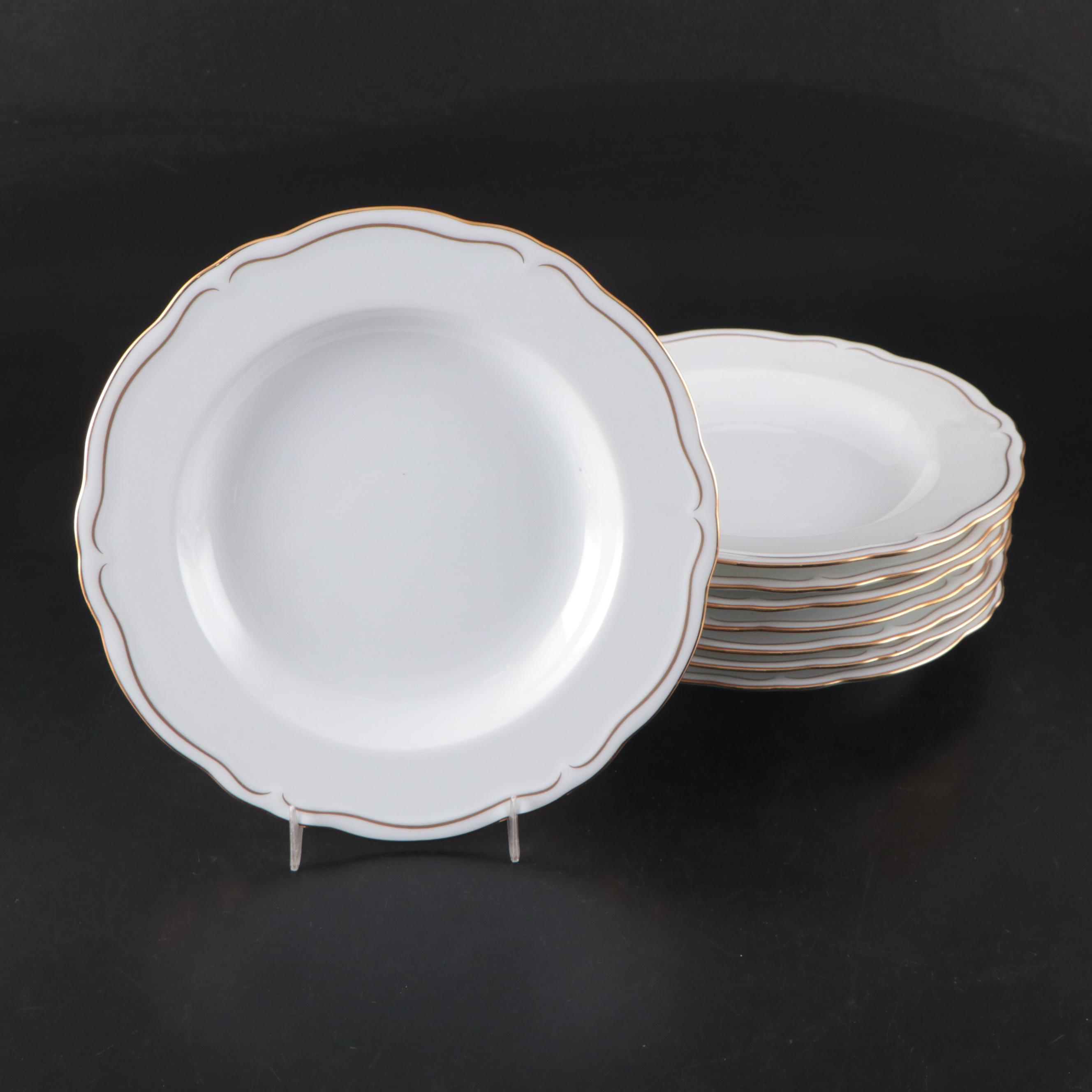 Mikasa "Cavalier White" and Other Gilt Porcelain Dinnerware