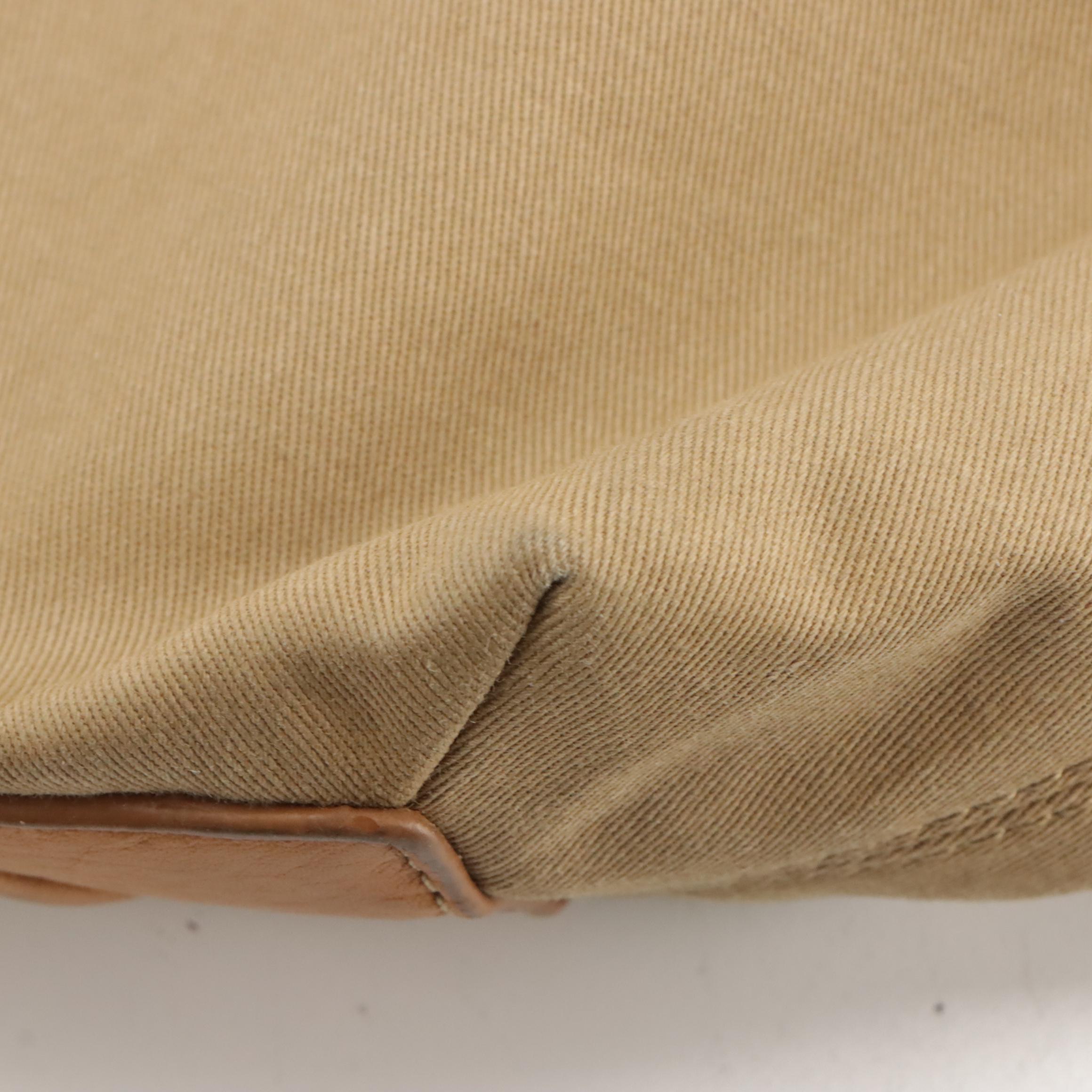 Liz Claiborne Canvas & Leather Tote Bag, Sigrid Olsen Green Leather Shoulder Bag