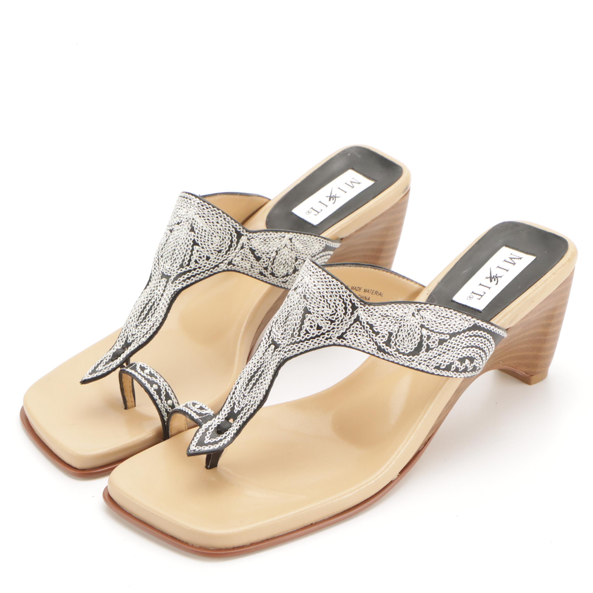 Simply Vera by Vera Wang and Mixit Wedge Sandals
