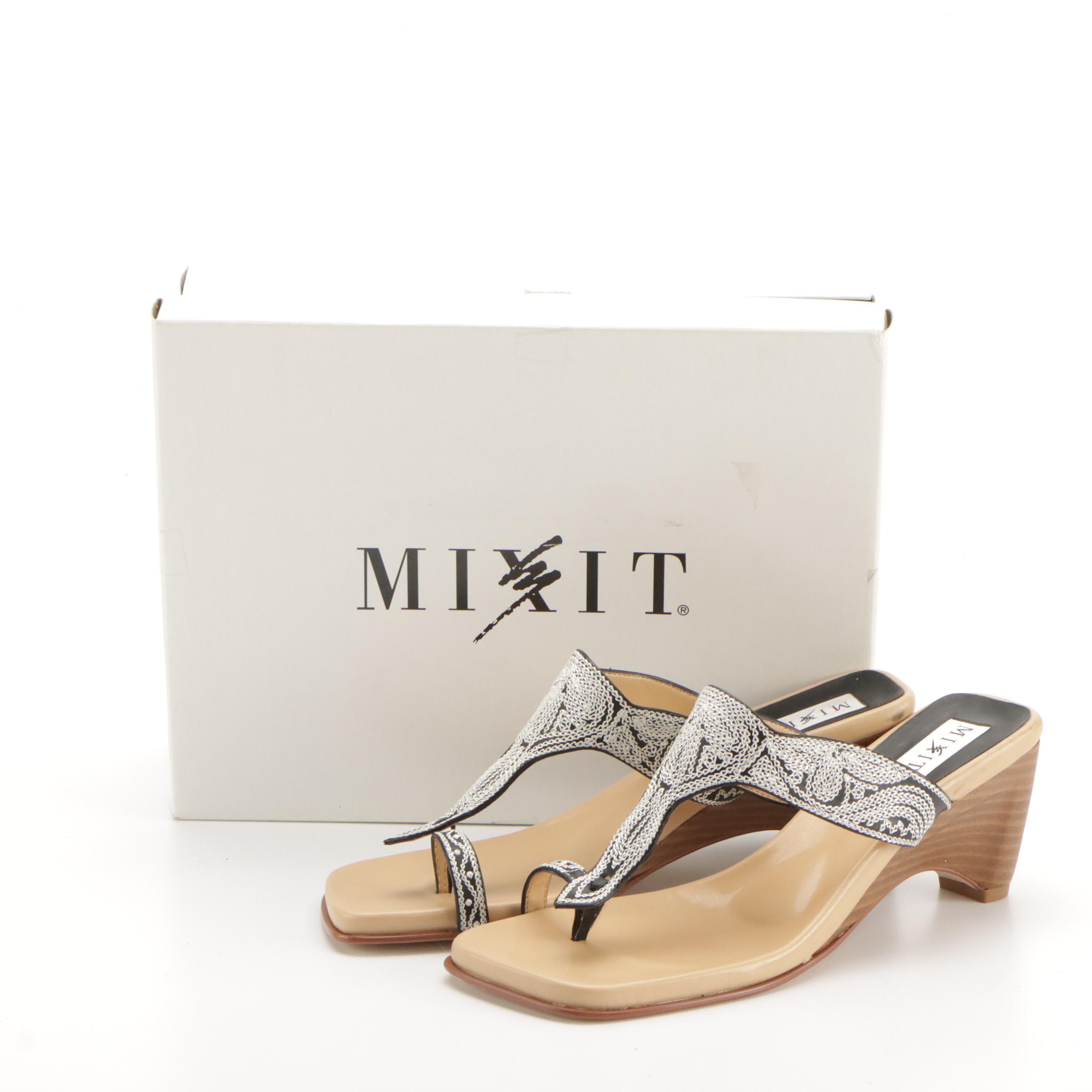 Simply Vera by Vera Wang and Mixit Wedge Sandals