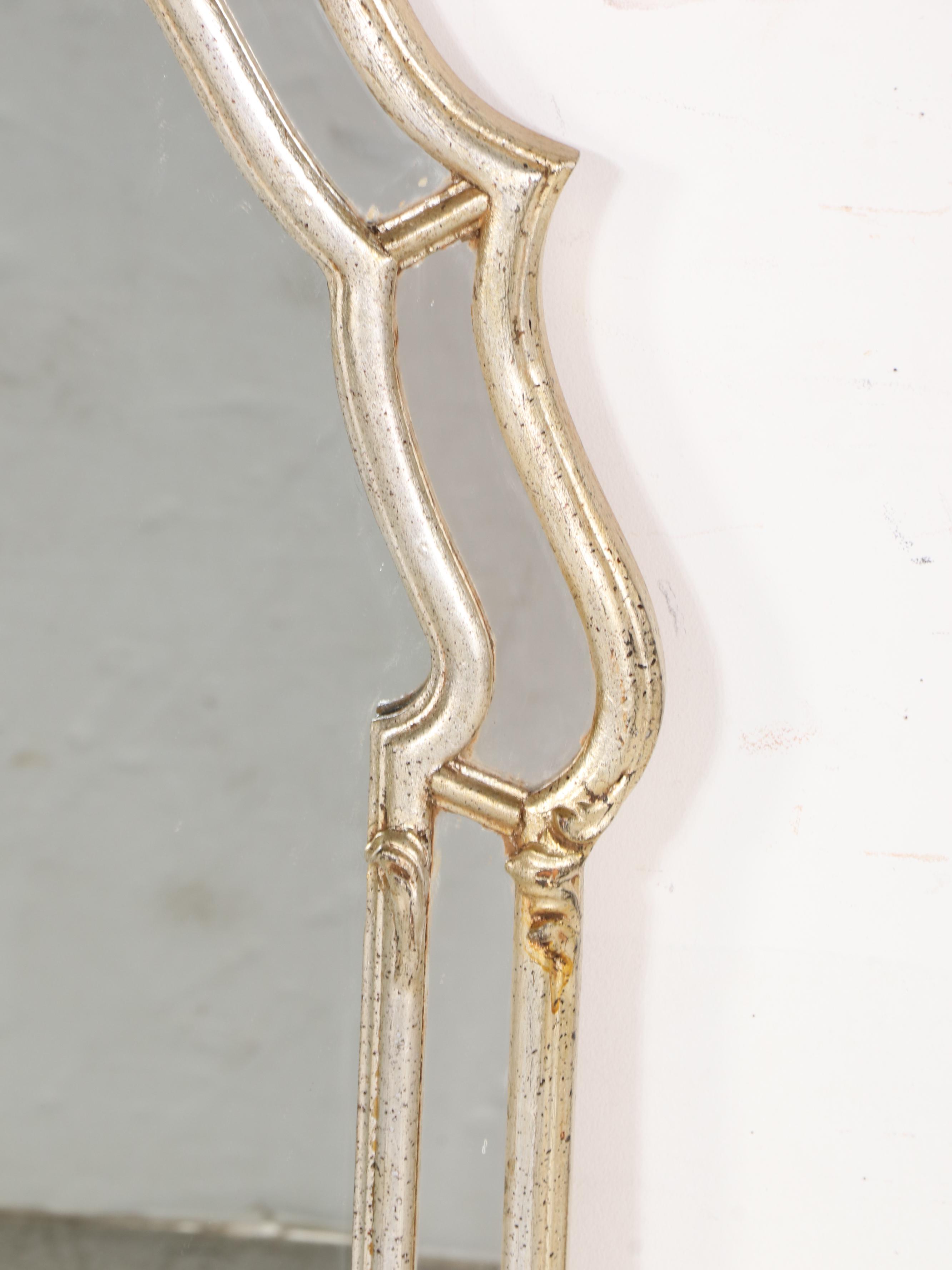 LaBarge Hollywood Regency Style Giltwood Mirror