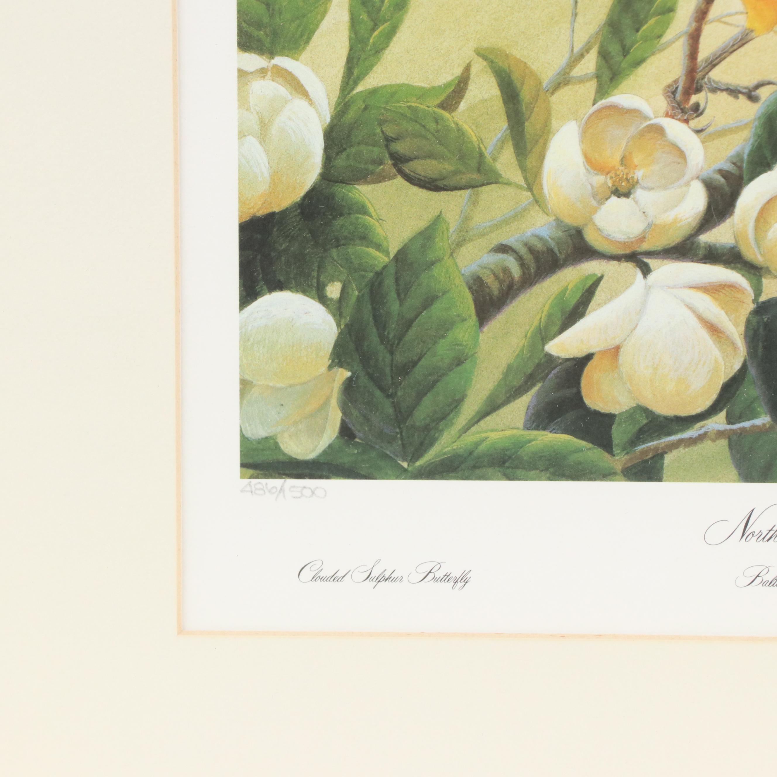 John A Ruthven Offset Lithograph "Northern Orioles," Circa 1992