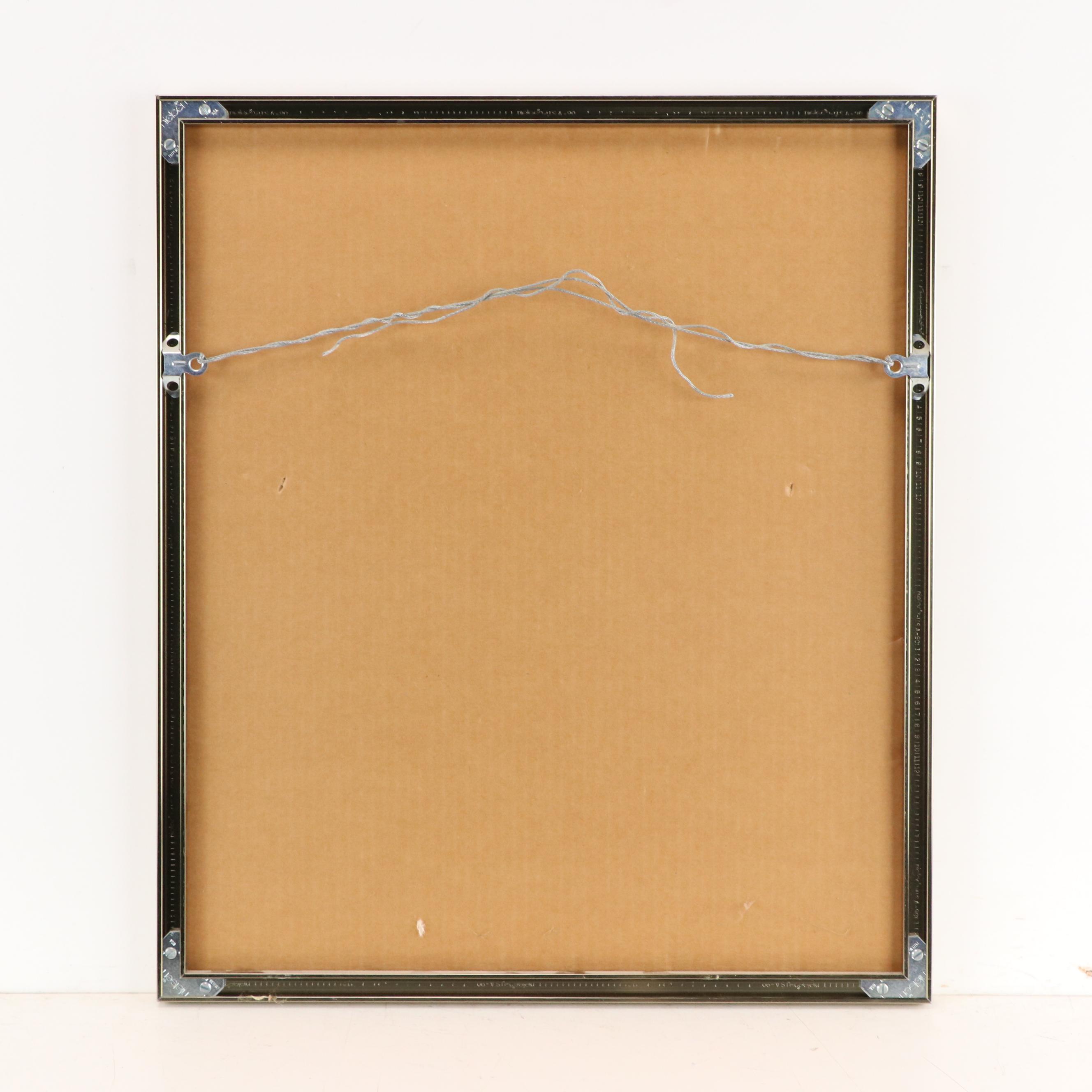 John A. Ruthven Offset Lithograph "Killdeer," Circa 1989