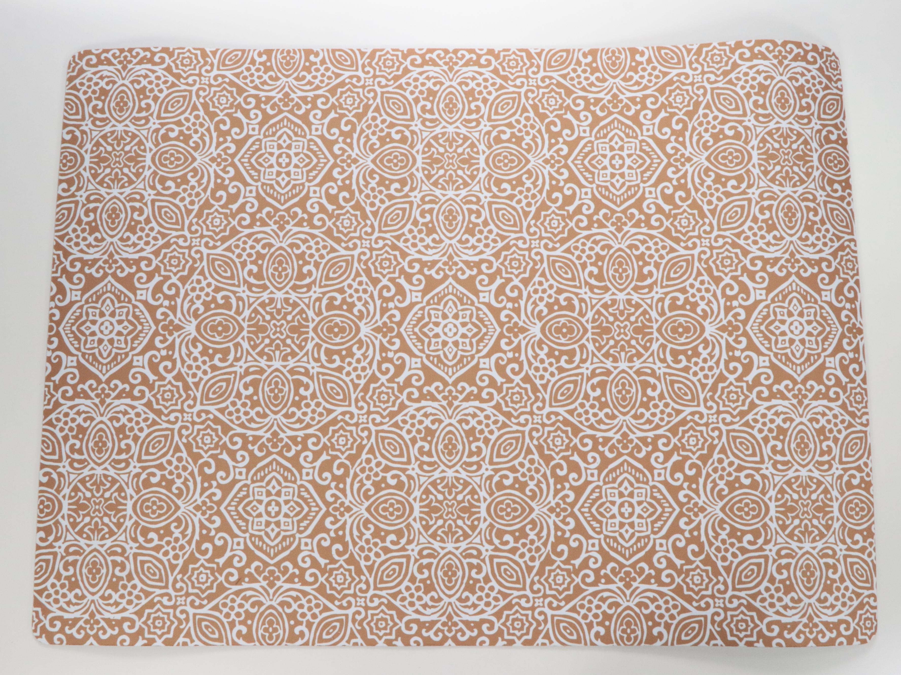 Computer Chair Floor Protection Mats in Woven and Geometric Designs