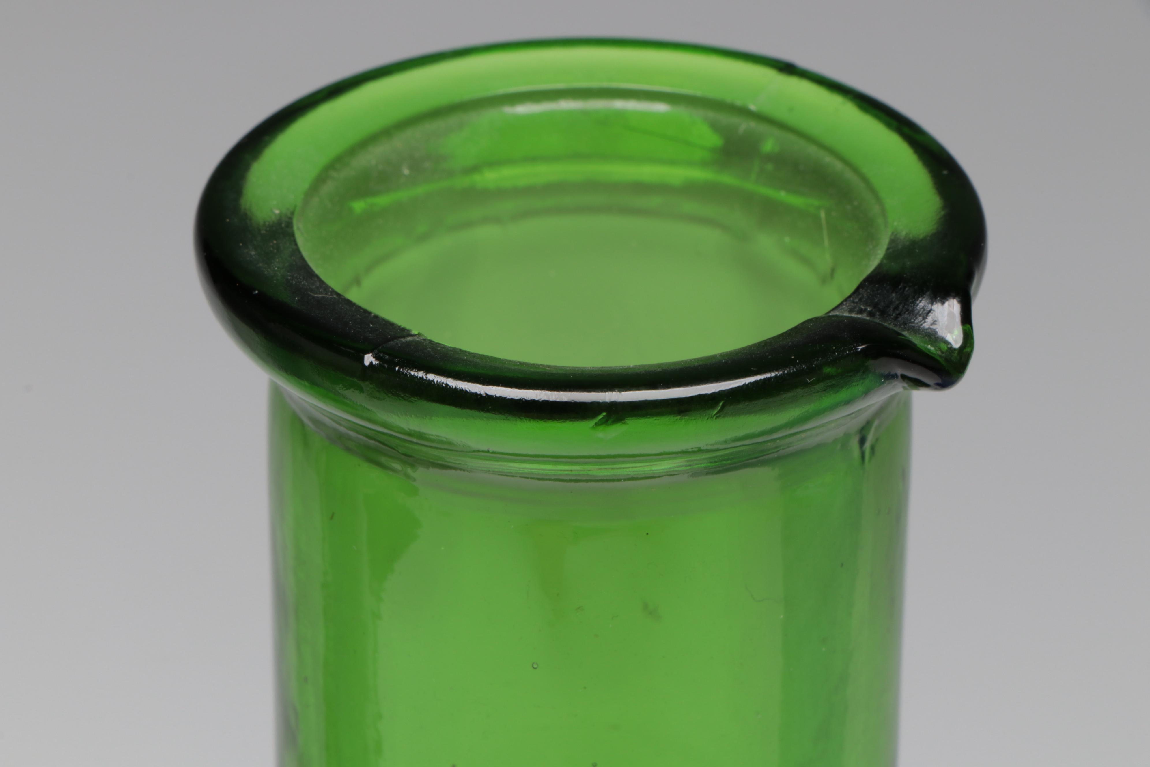 Dansk Blue Glass Cocktail Stirrer with Other Pitcher and Carafe