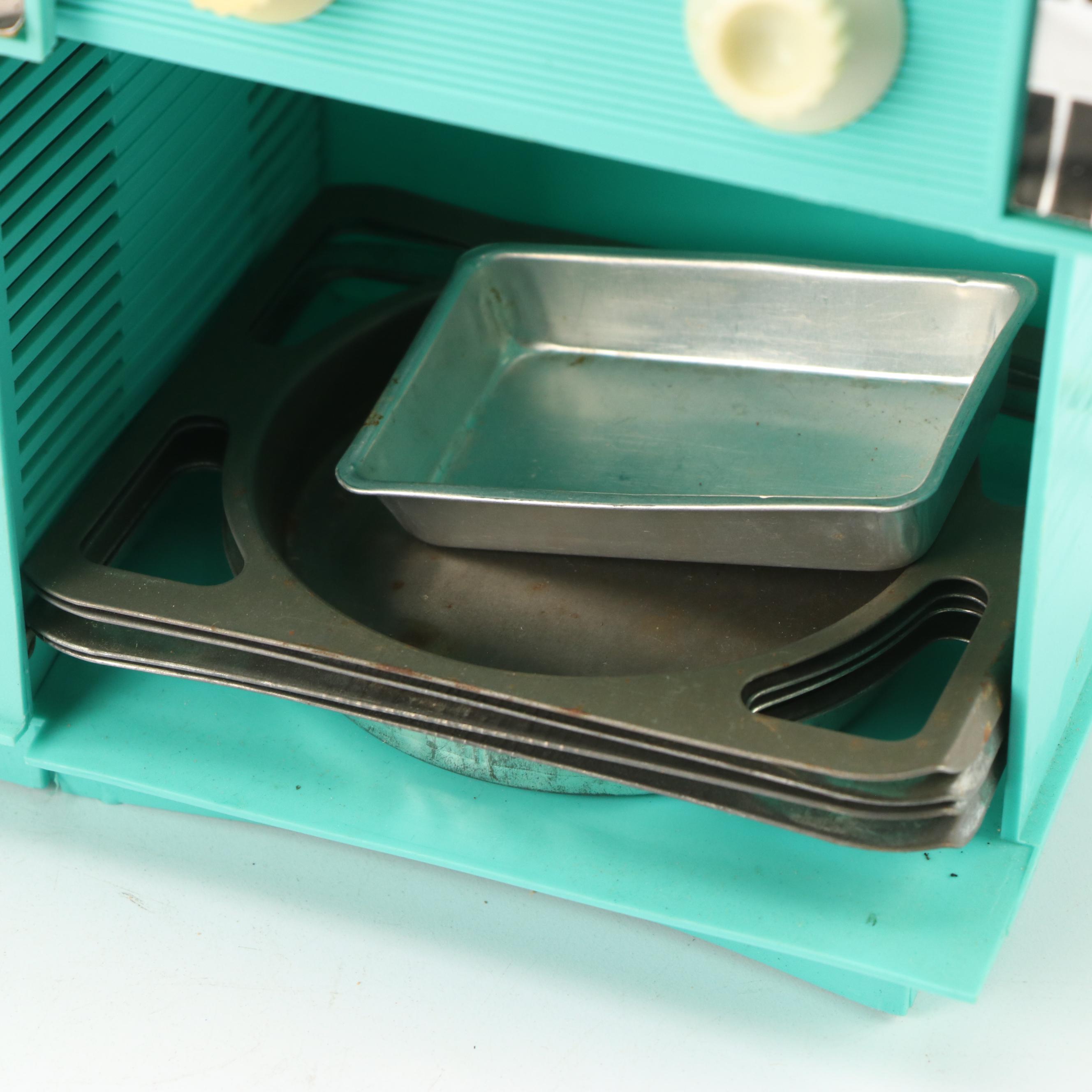 Kenner's Original Easy-Bake Oven with Cookbook and Original Box, 1960s