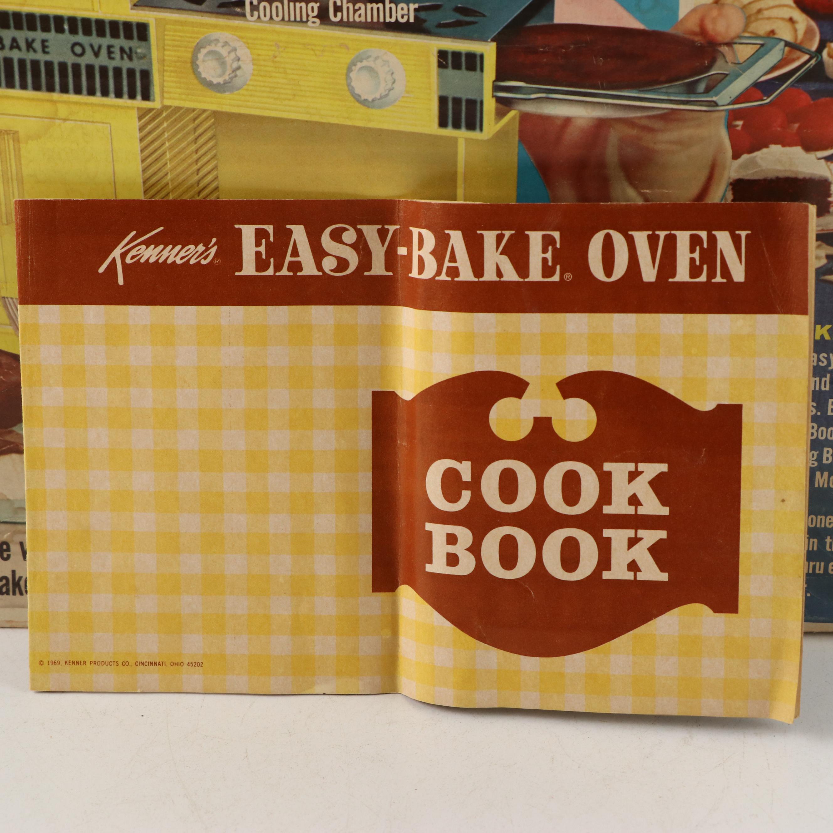 Kenner's Original Easy-Bake Oven with Cookbook and Original Box, 1960s