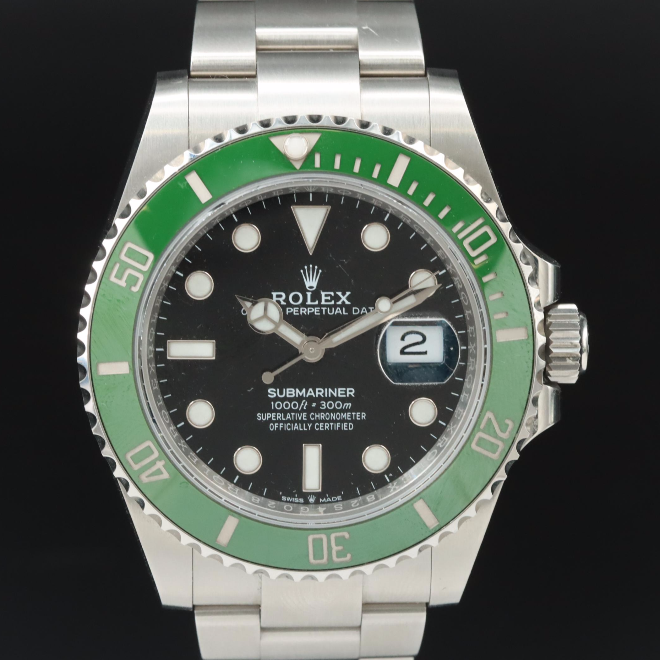 Rolex Submariner Date Oystersteel “Starbucks” 41mm Watch