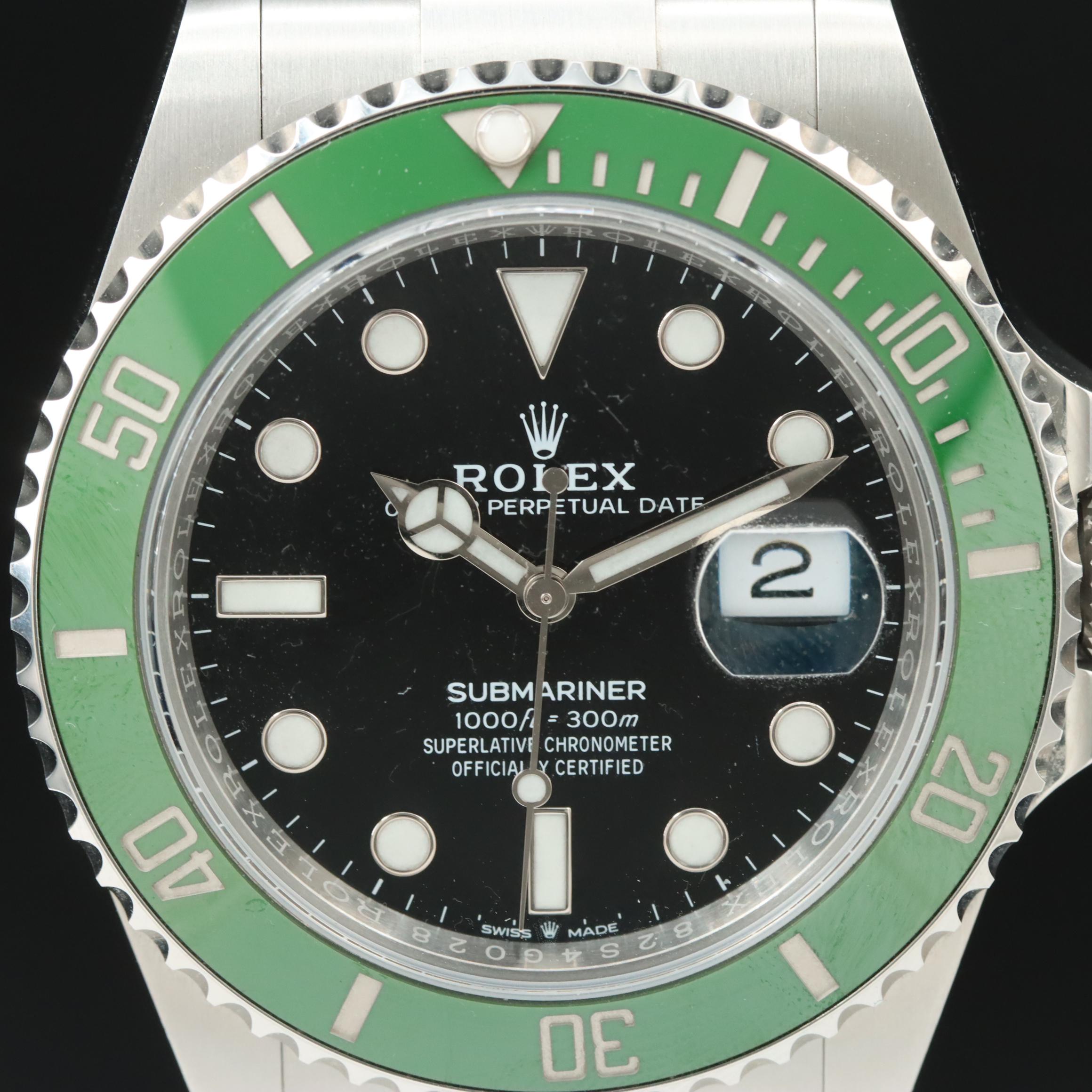 Rolex Submariner Date Oystersteel “Starbucks” 41mm Watch