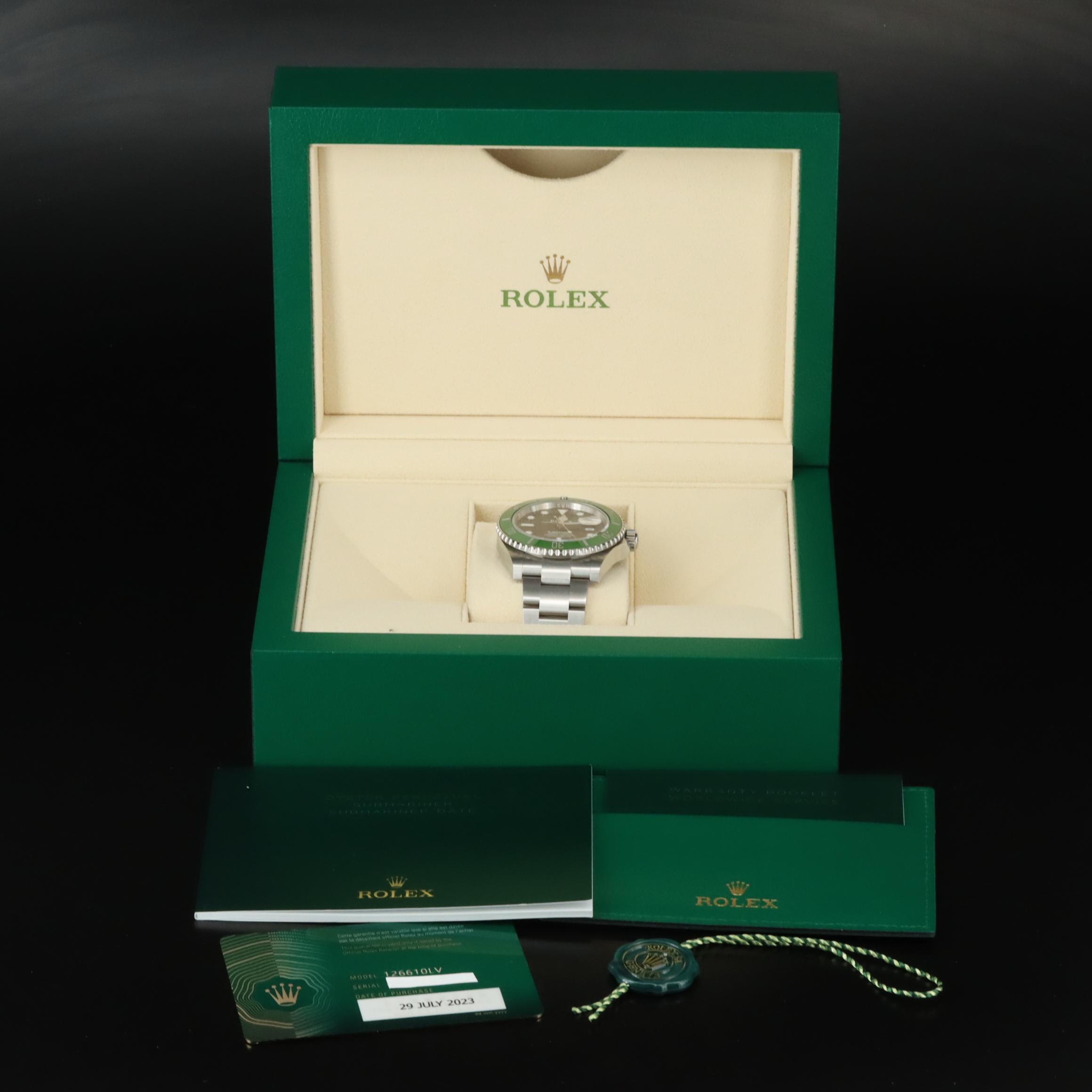 Rolex Submariner Date Oystersteel “Starbucks” 41mm Watch