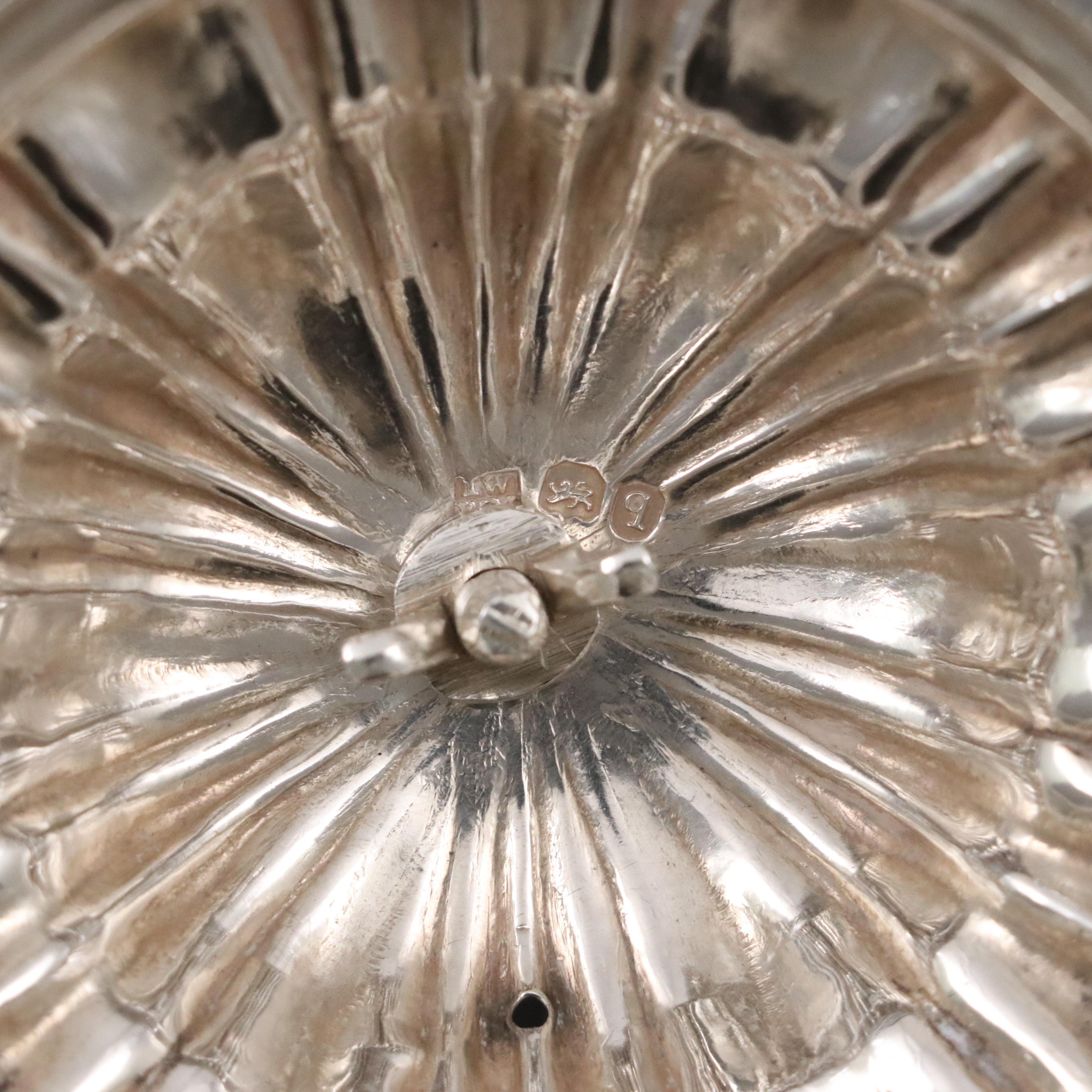 J Wrangham & William Moulson Sterling Silver Teapot and Coffee Pot, 1831