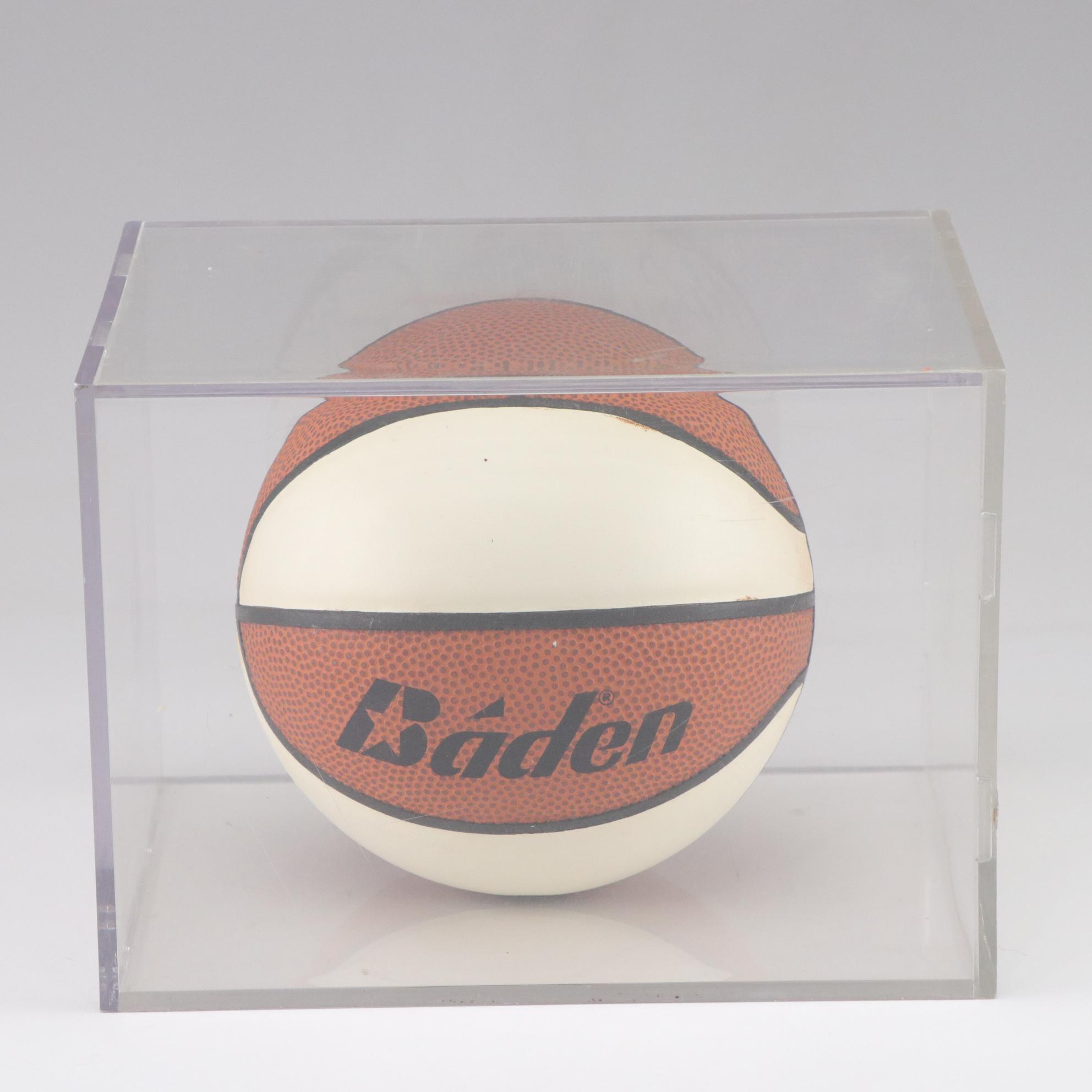 Jim O'Brien Signed Ohio State University Buckeyes Mini Basketball