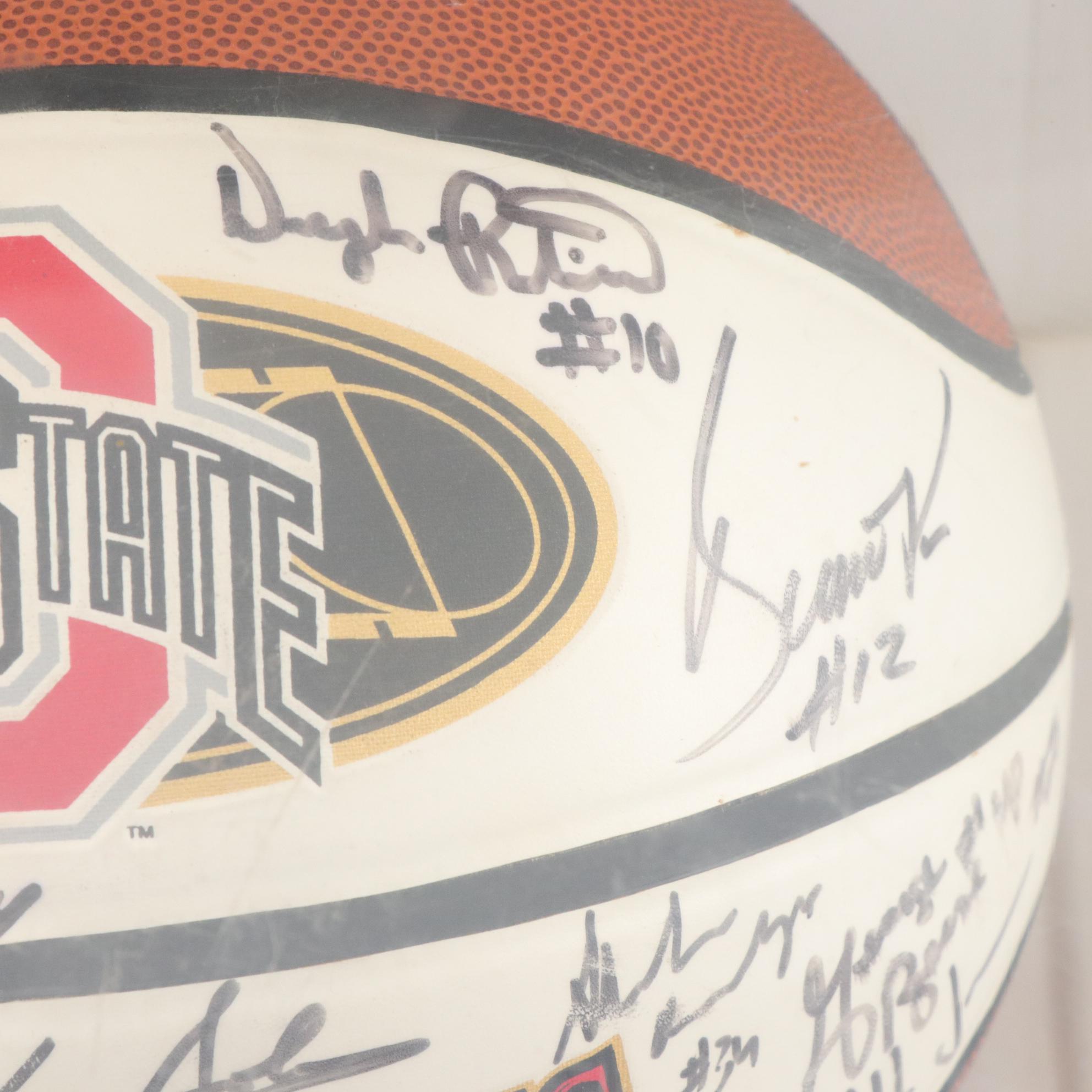 Jim O'Brien Signed Ohio State University Buckeyes Basketball