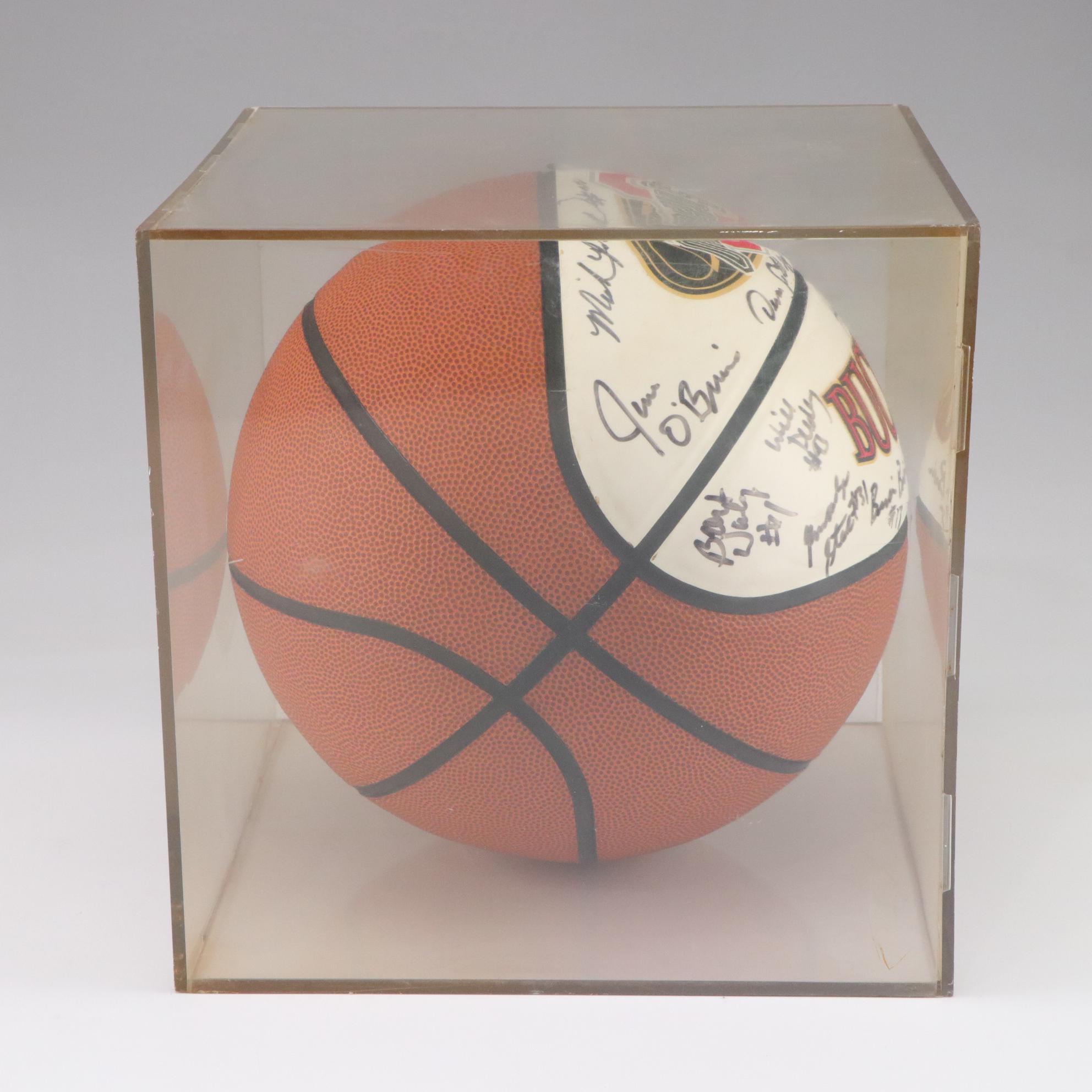 Jim O'Brien Signed Ohio State University Buckeyes Basketball