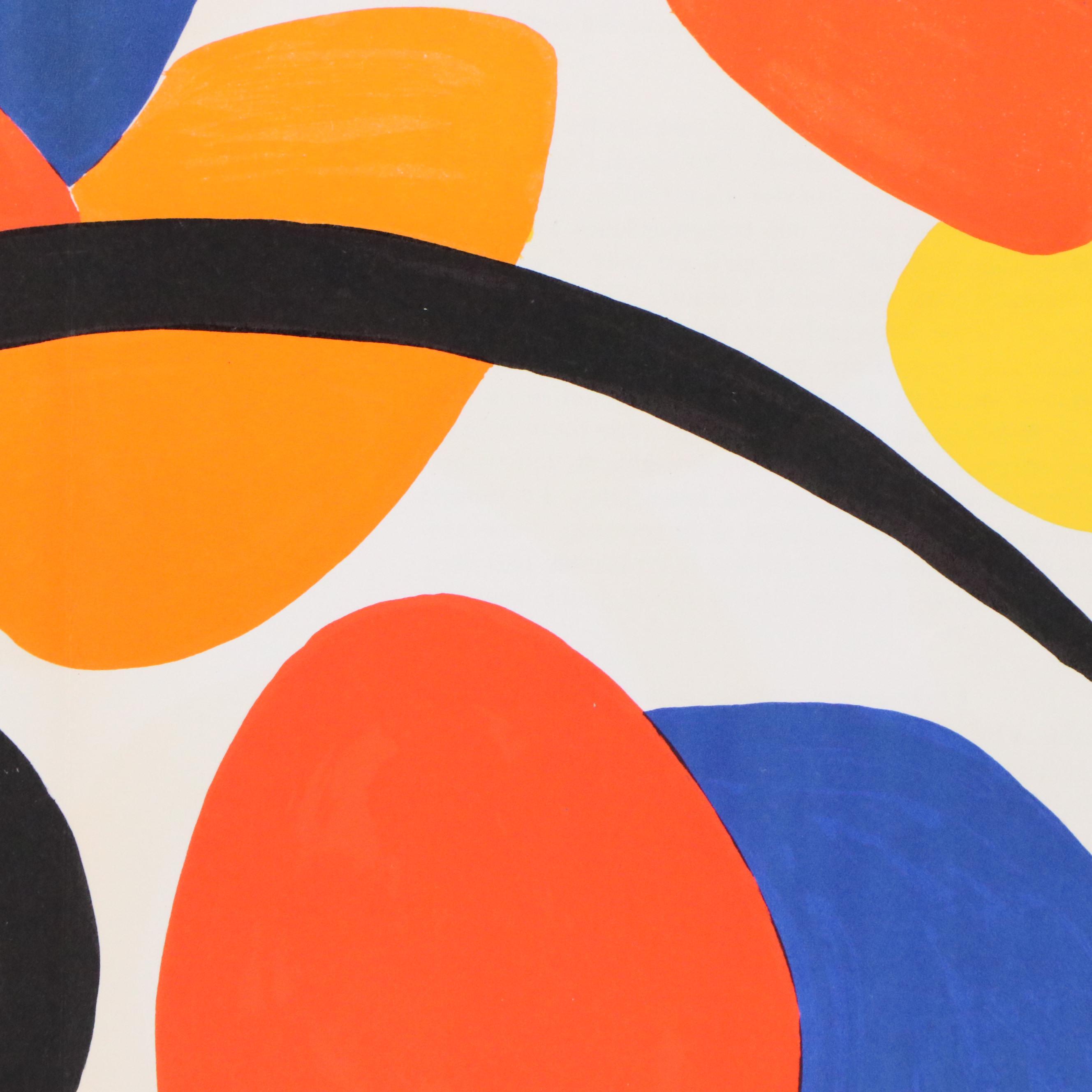 Alexander Calder Double-Page Lithograph from Derrière le Miroir, 1968