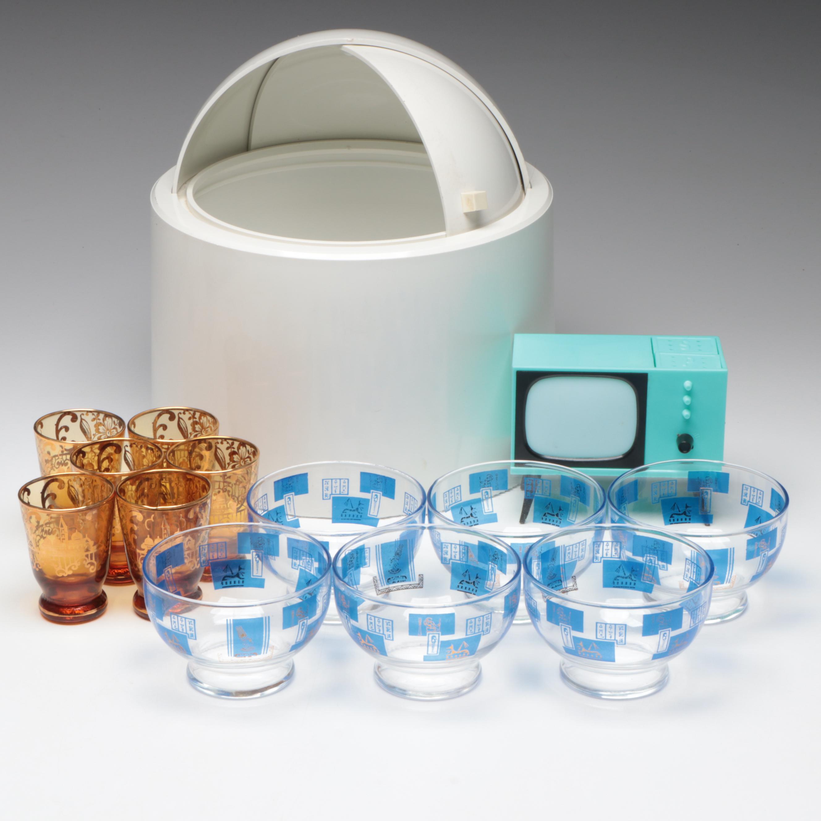 Bohemian Style Hand-Painted Glass Shot Glasses with More