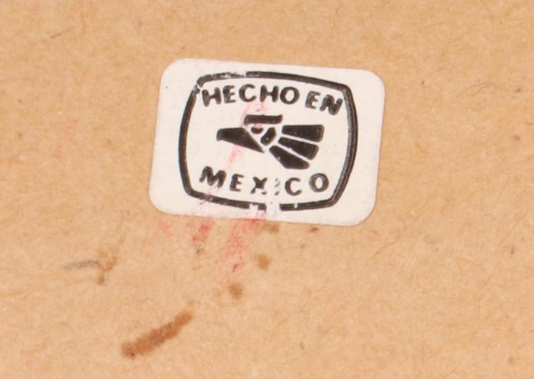 Regency Style Giltwood and Gesso with Ebonized Wood Wall Mirror, Vintage