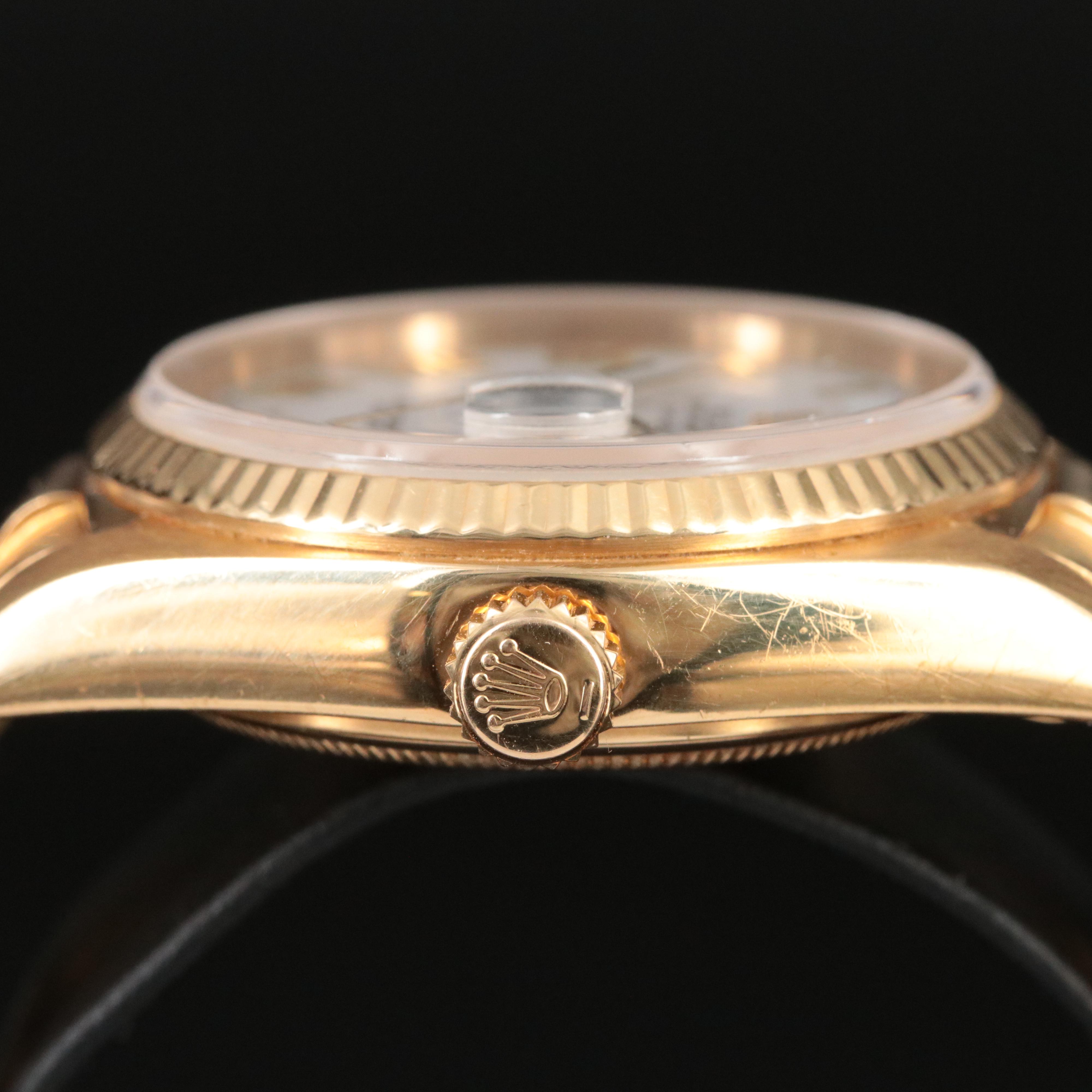Rolex Day-Date 18038 18K Gold Automatic Watch
