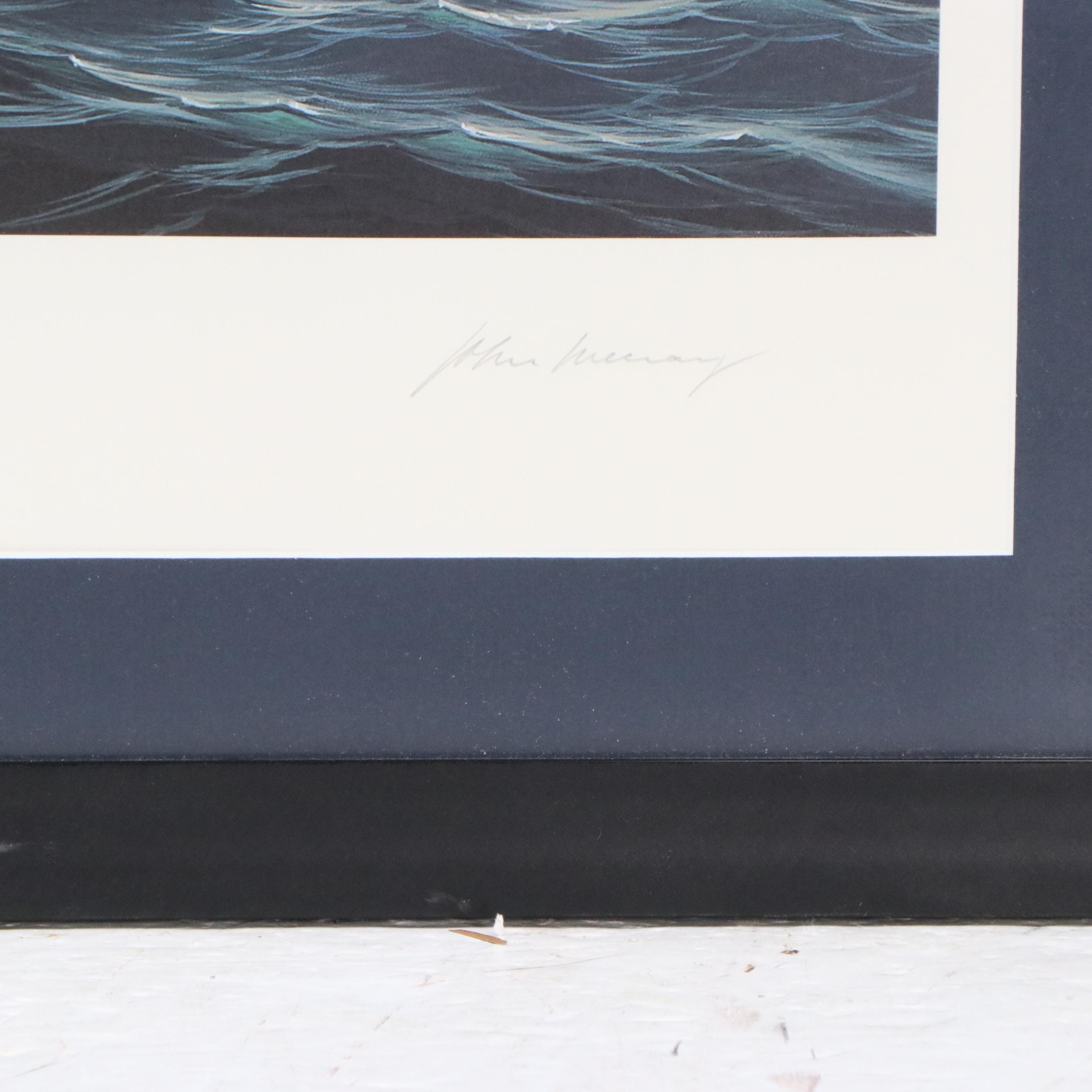 John Mecray Offset Lithograph "Defender," 1997