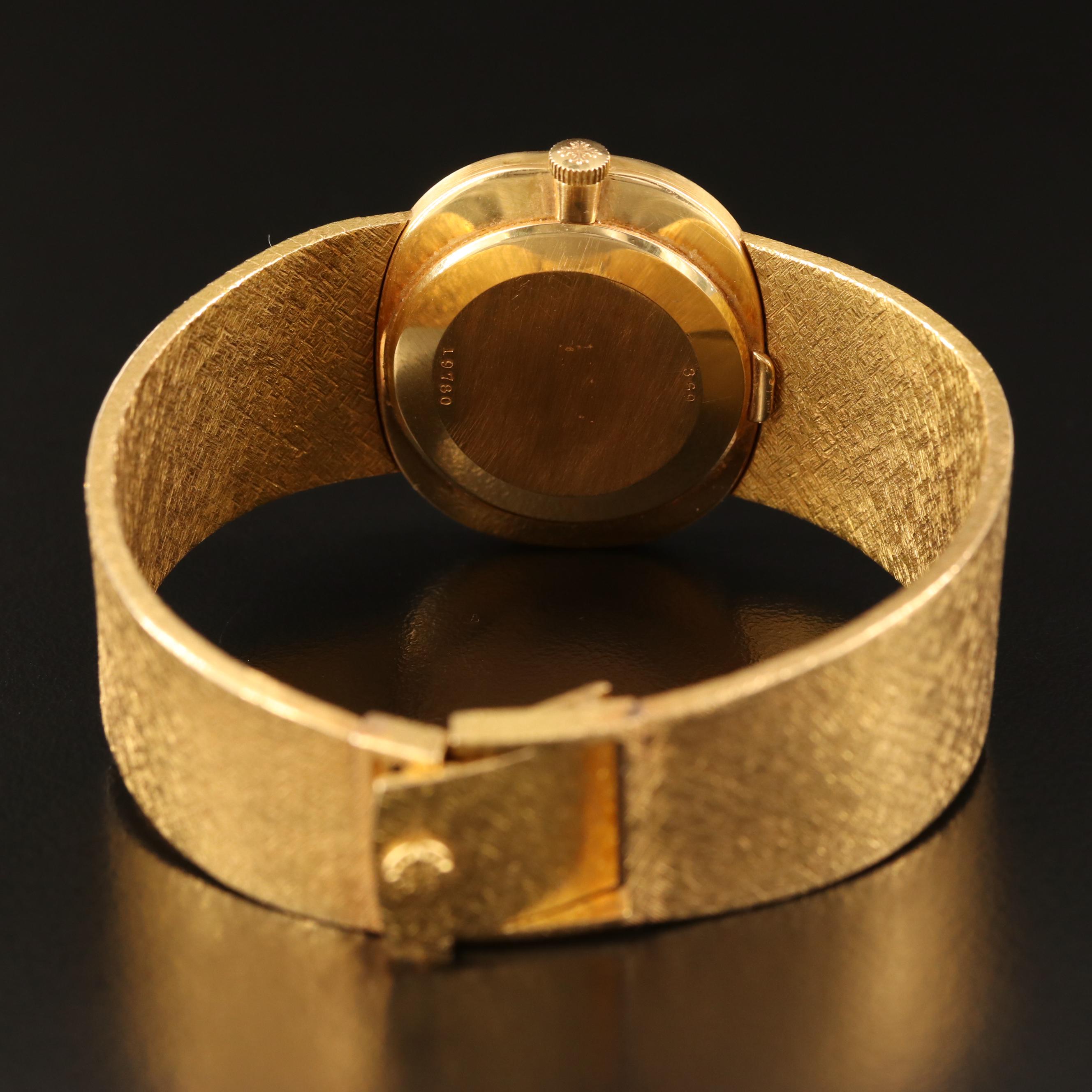 Patek Philippe Golden Ellipse Ref.3545 Cartier Signed Watch