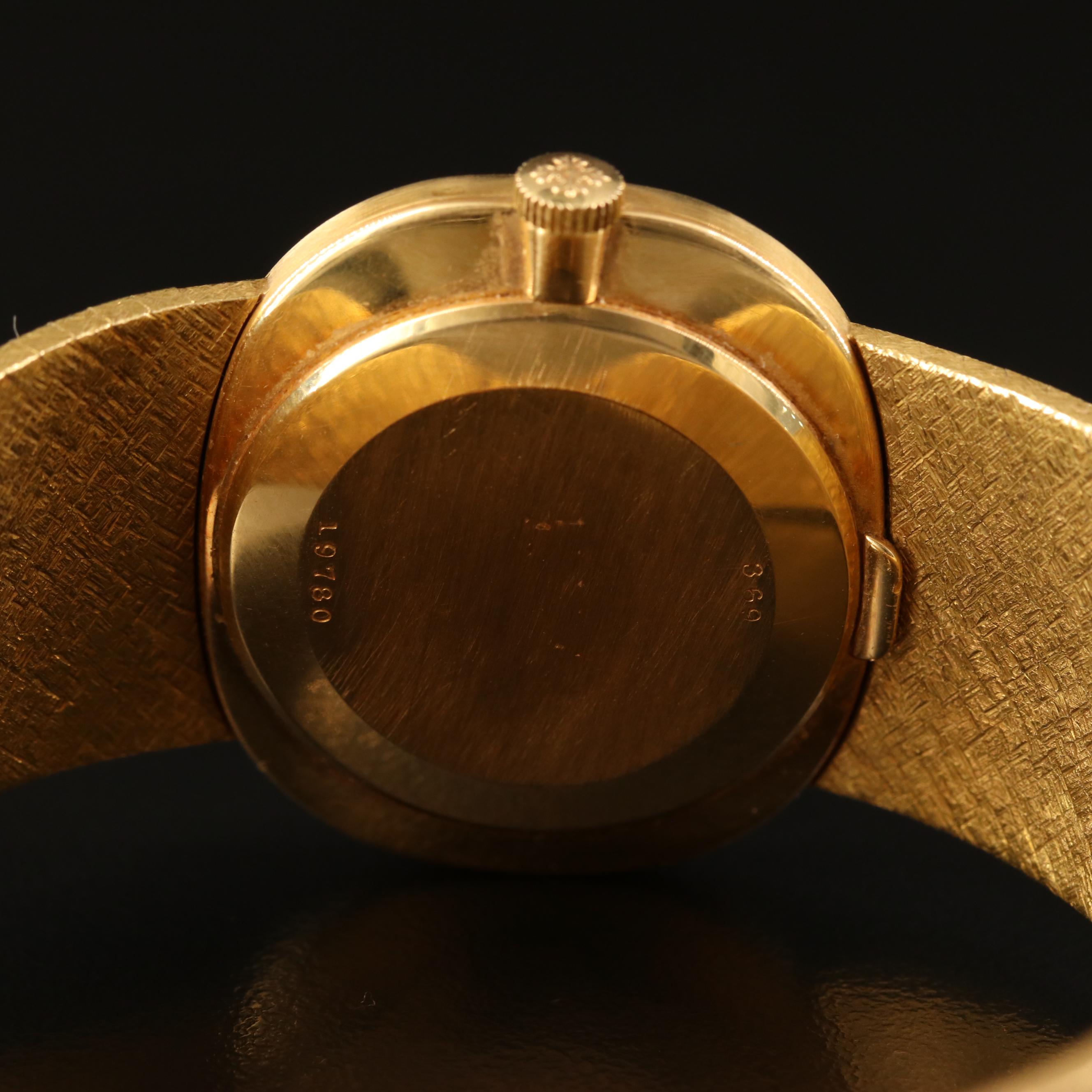 Patek Philippe Golden Ellipse Ref.3545 Cartier Signed Watch