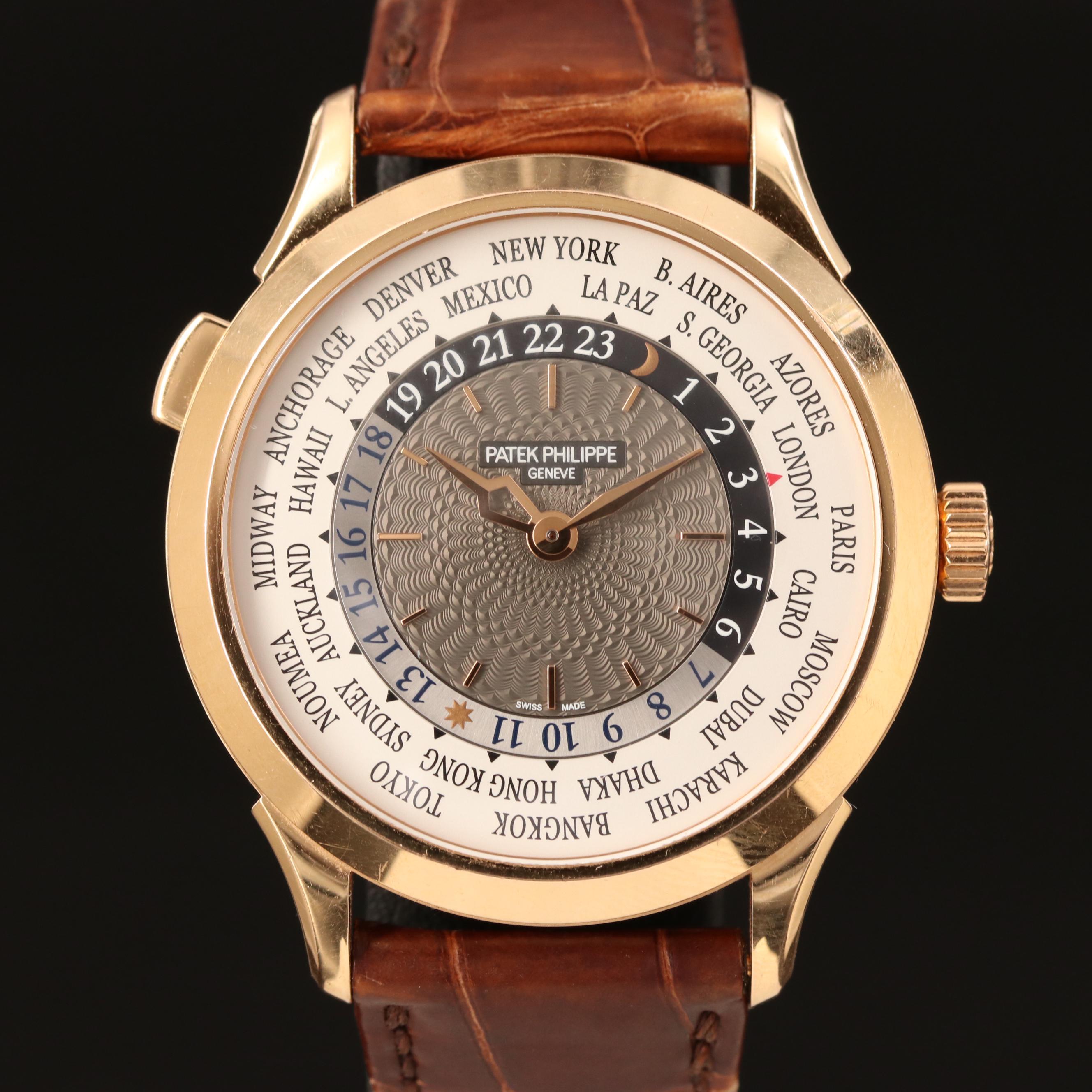 Patek Philippe 5230R-001 World Time 18K Gold Watch
