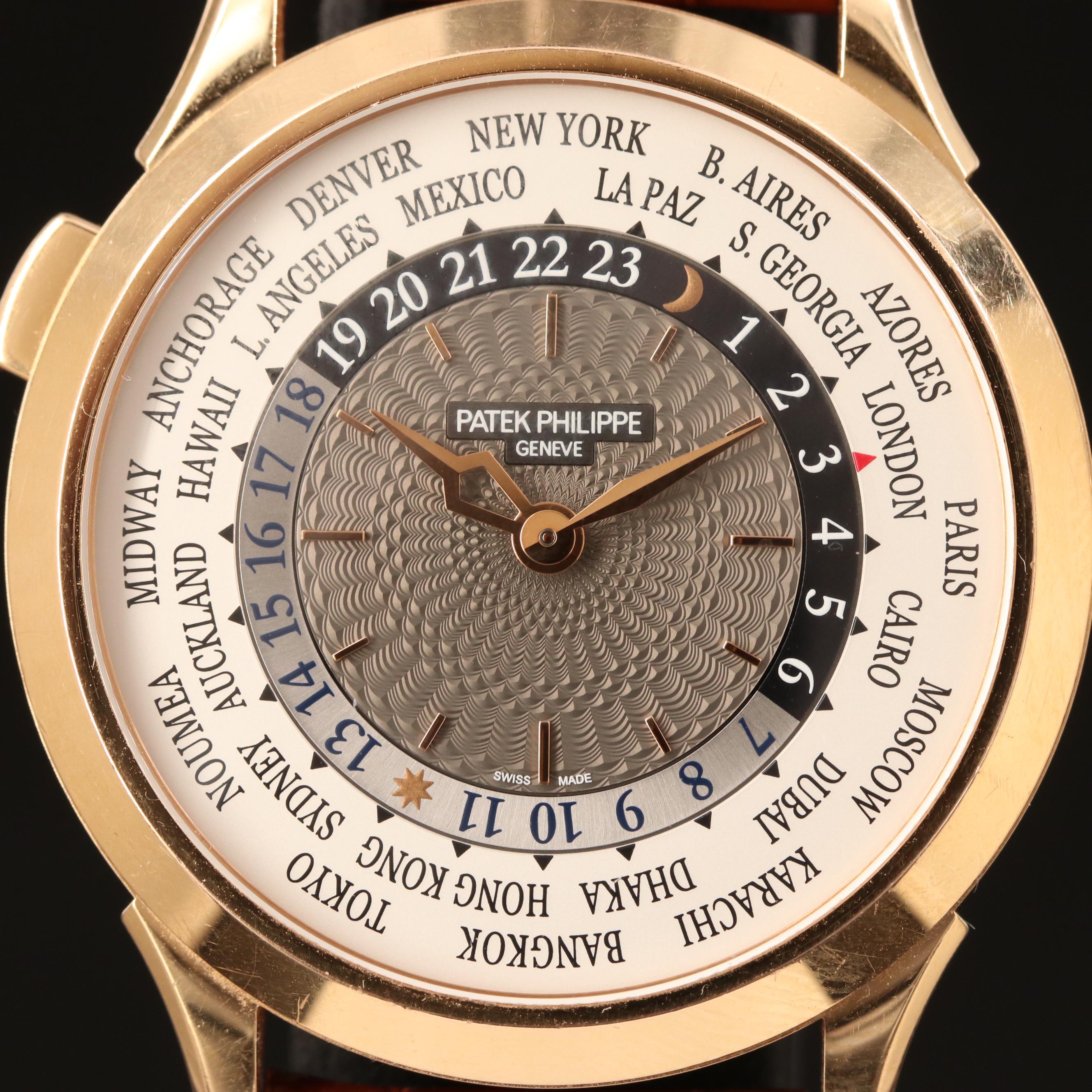 Patek Philippe 5230R-001 World Time 18K Gold Watch
