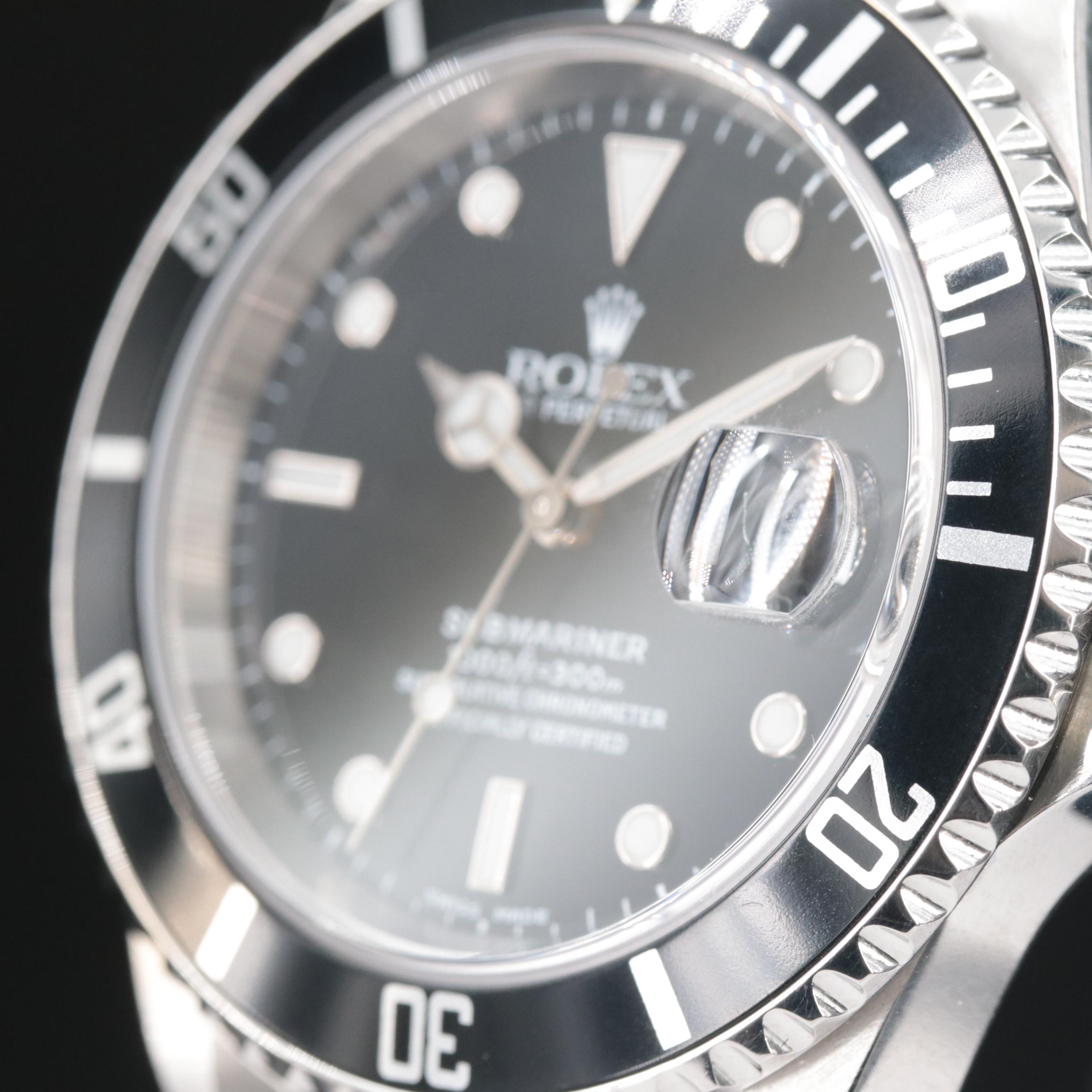 Rolex Submariner Date 16610 Automatic Watch