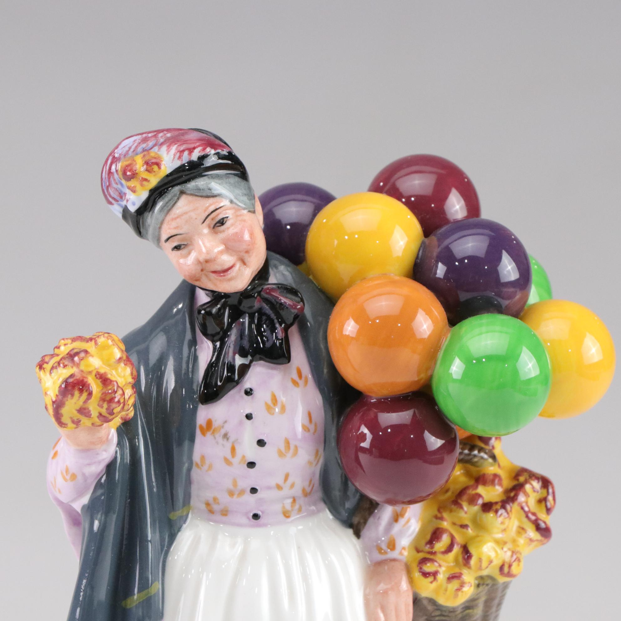 Royal Doulton "Biddy Penny Farthing" Porcelain Figurine