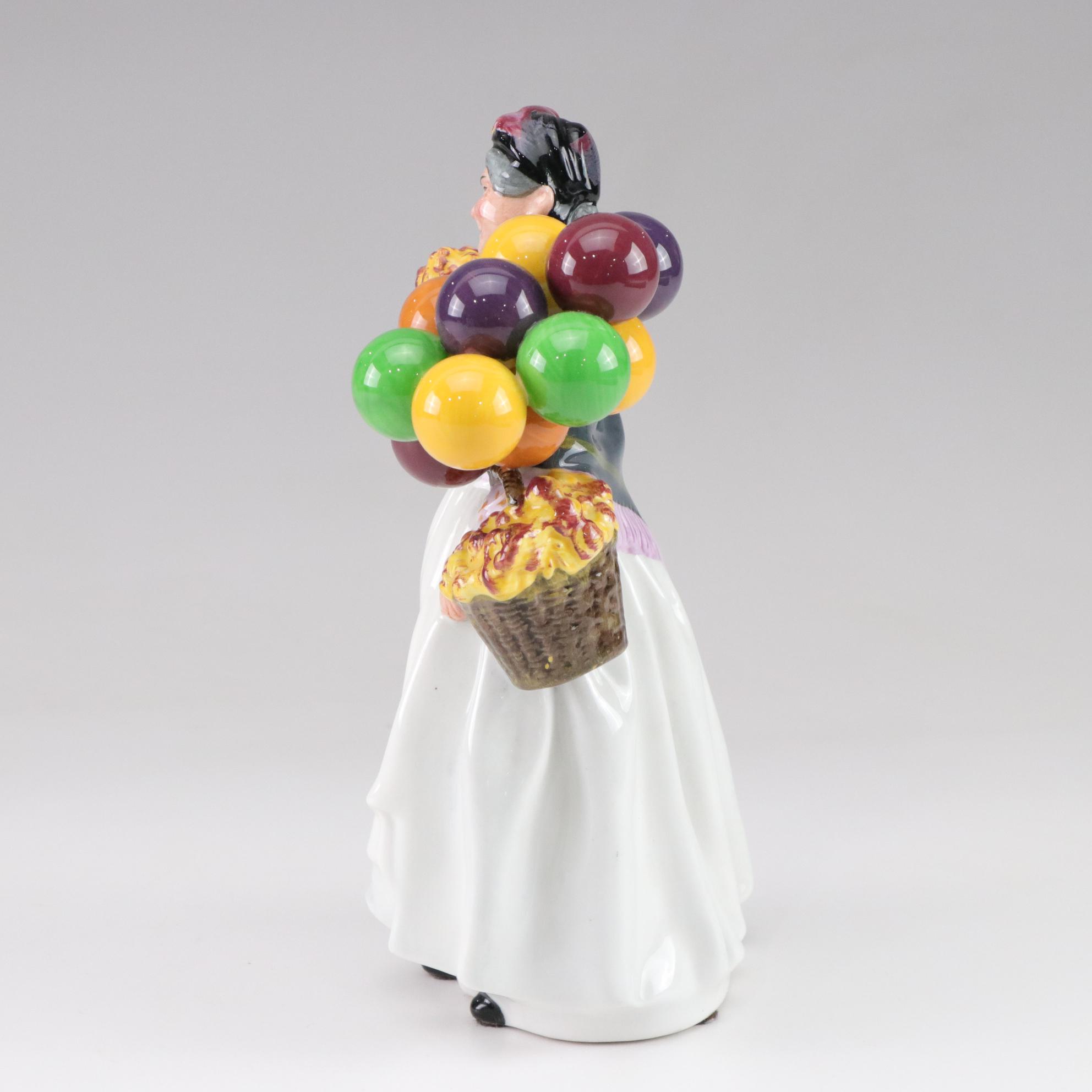 Royal Doulton "Biddy Penny Farthing" Porcelain Figurine