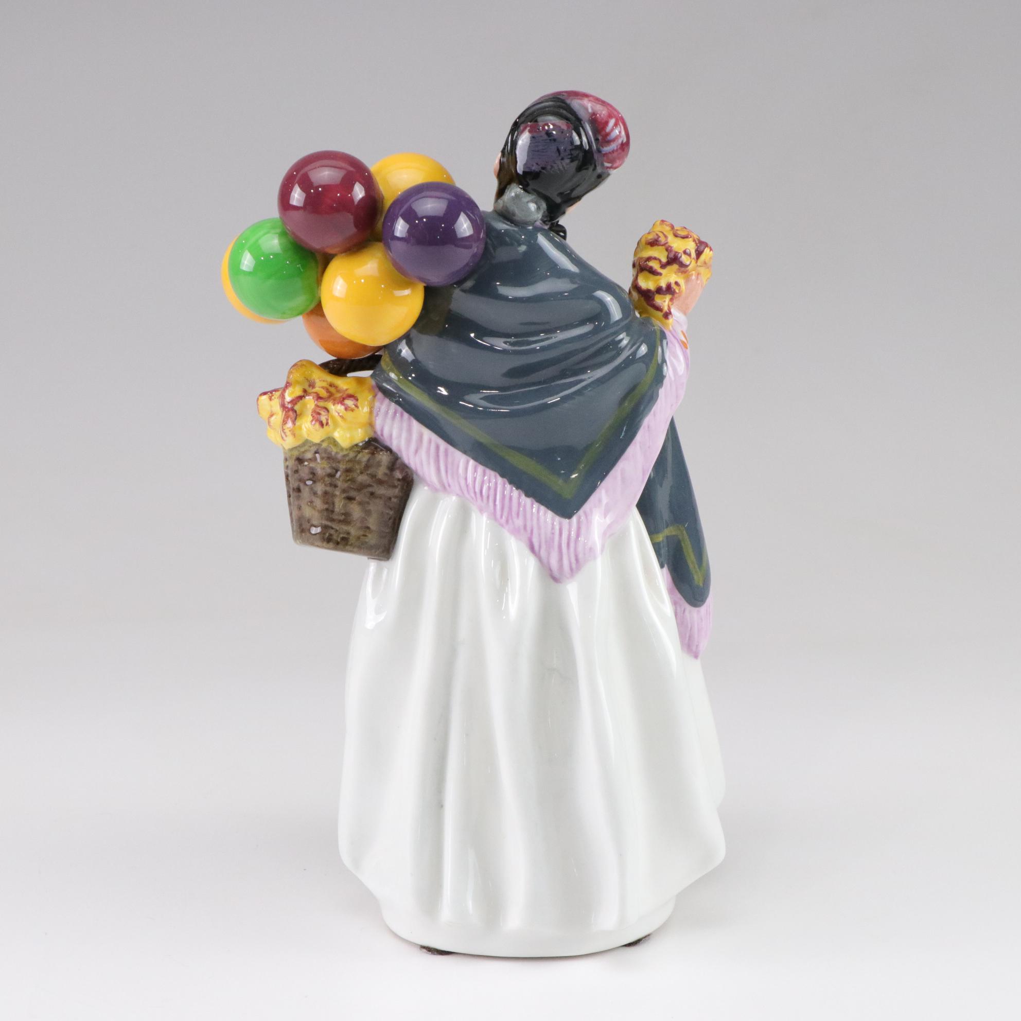 Royal Doulton "Biddy Penny Farthing" Porcelain Figurine