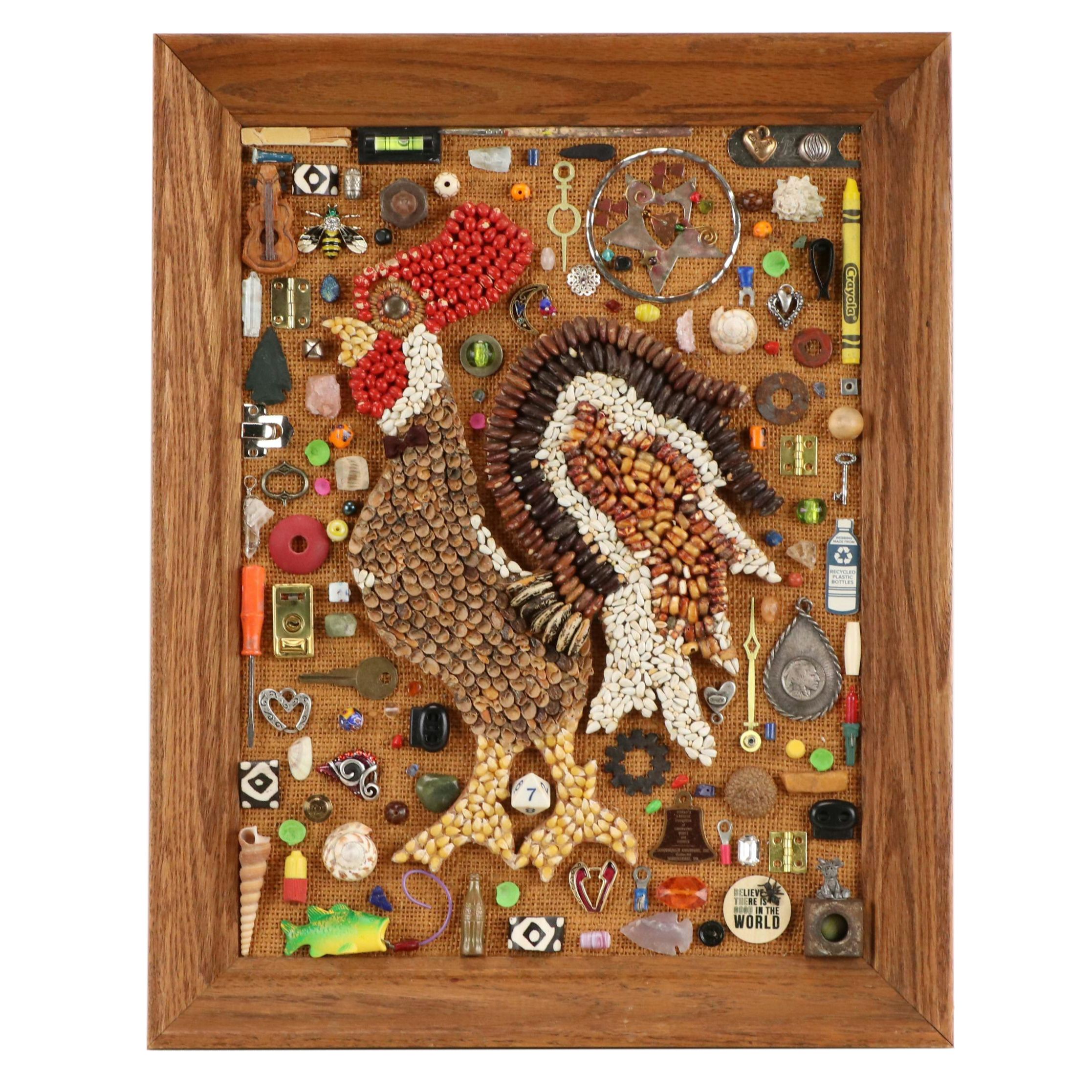 Rebecca Manns Found Object Mixed Media