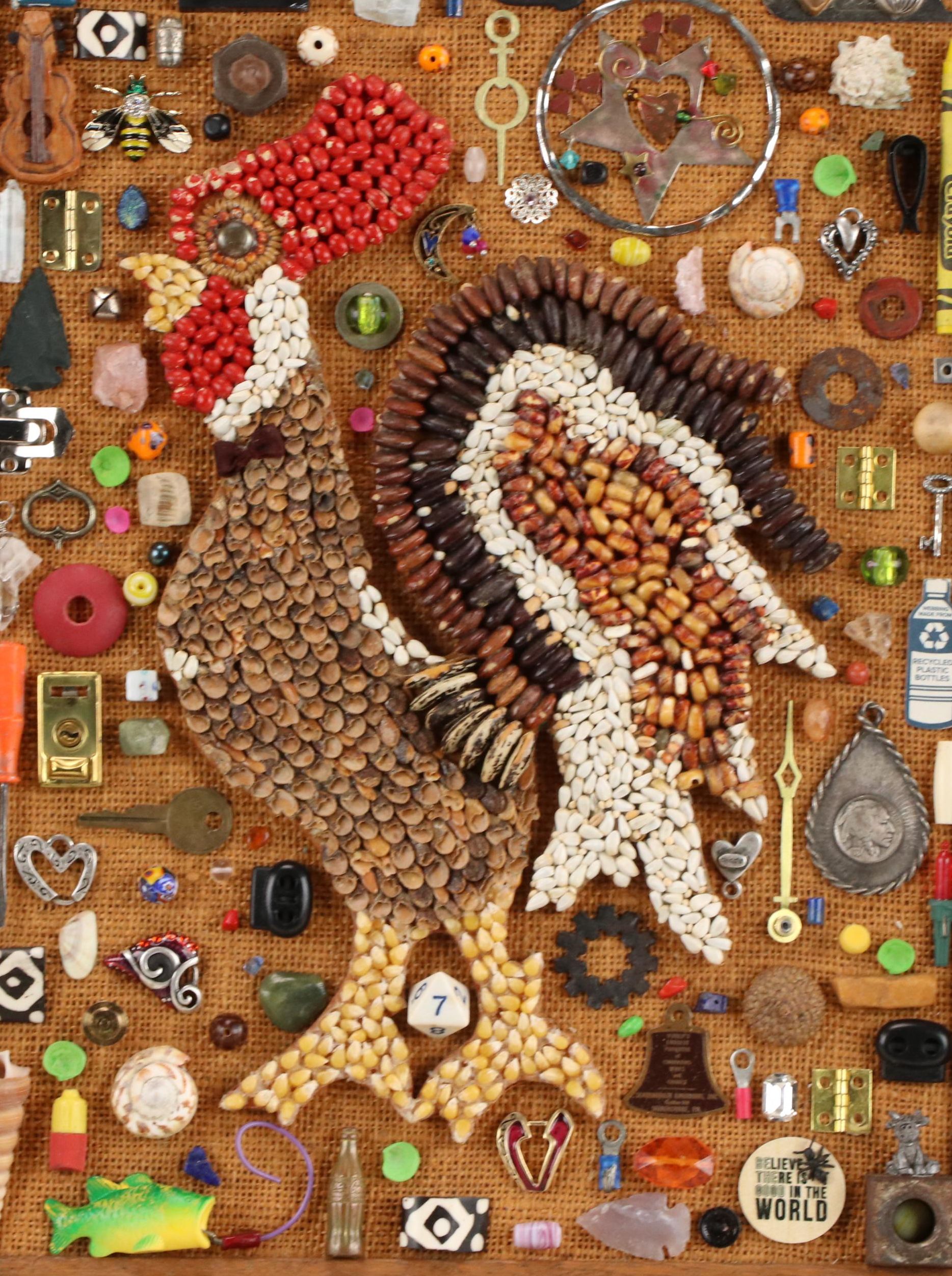 Rebecca Manns Found Object Mixed Media