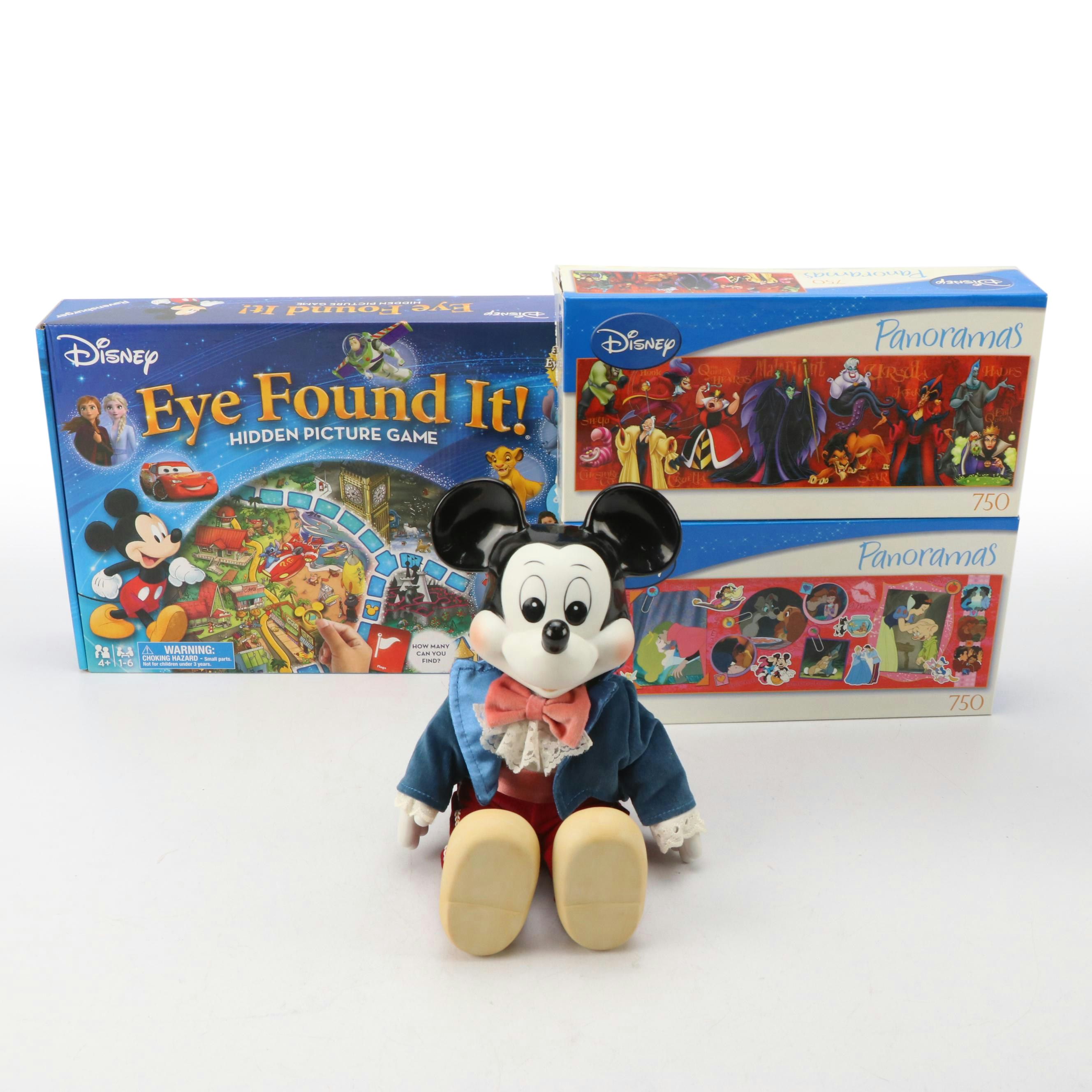 Disney "Eye Found It!" Hidden Picture Game with Panoramas 750-Piece Puzzles