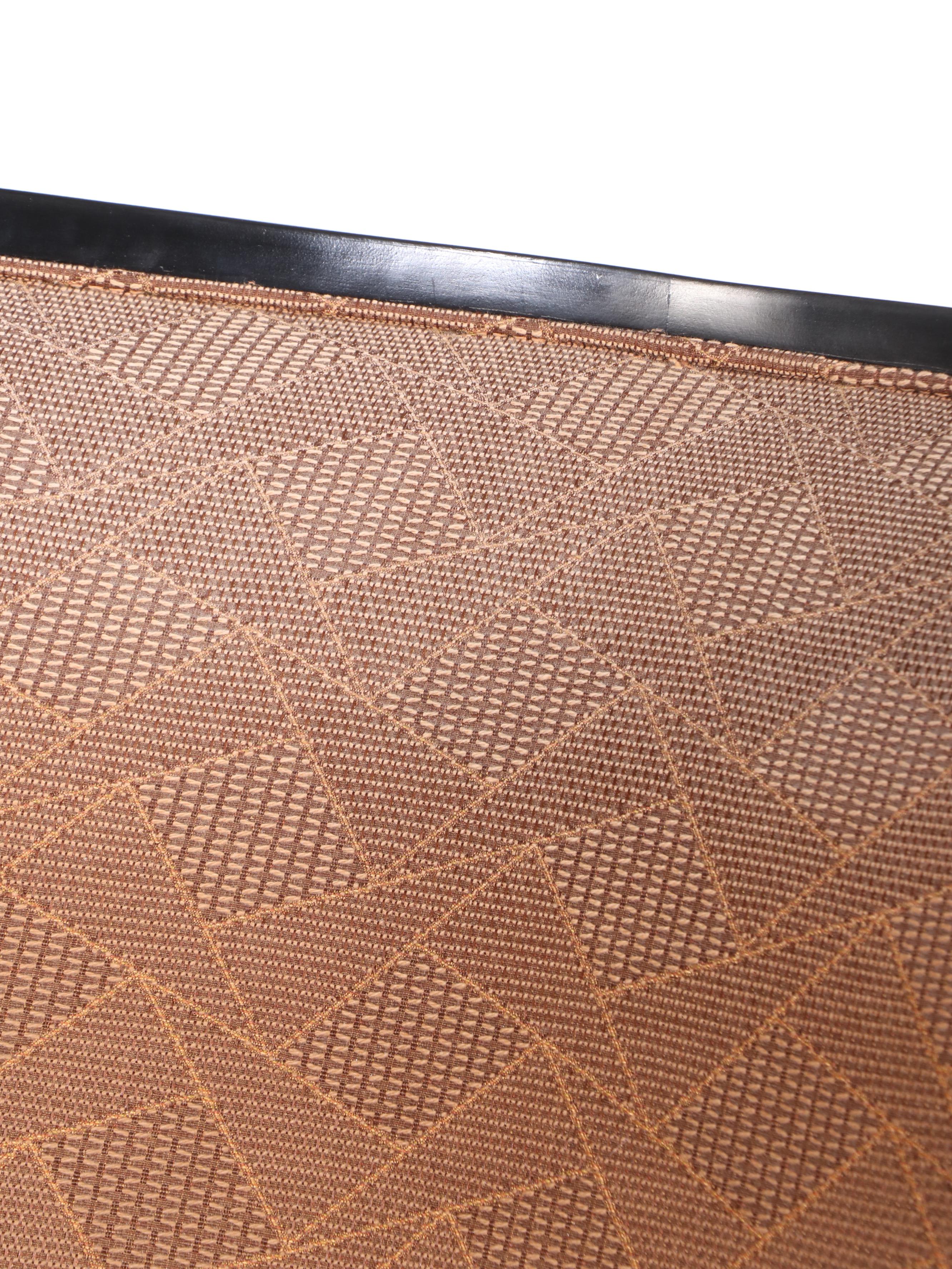 Pair of Barbara Barry for Henredon Wingback Armchairs w/ Baker Furniture Ottoman