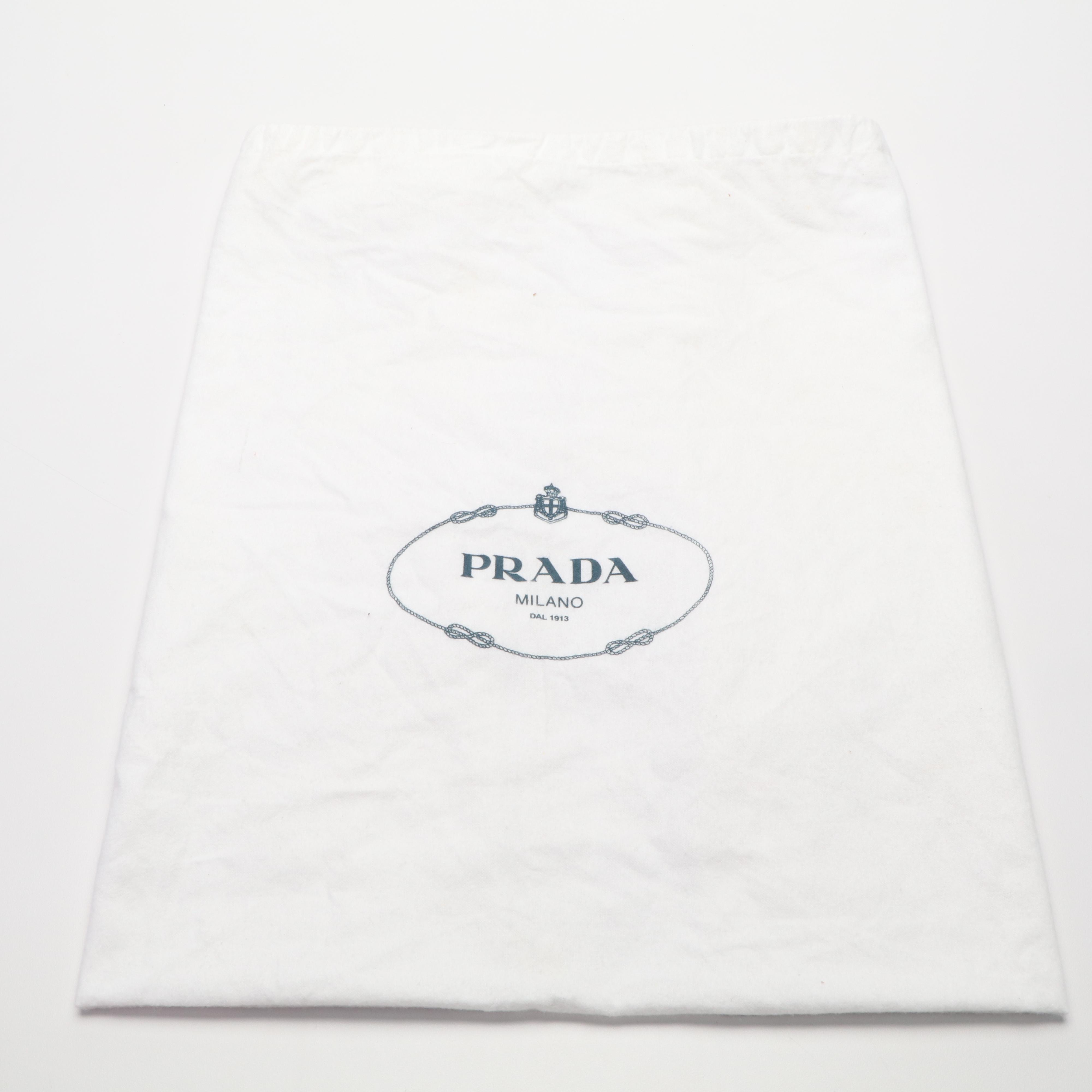 Prada Pink Canvas Canapa Tote Bag